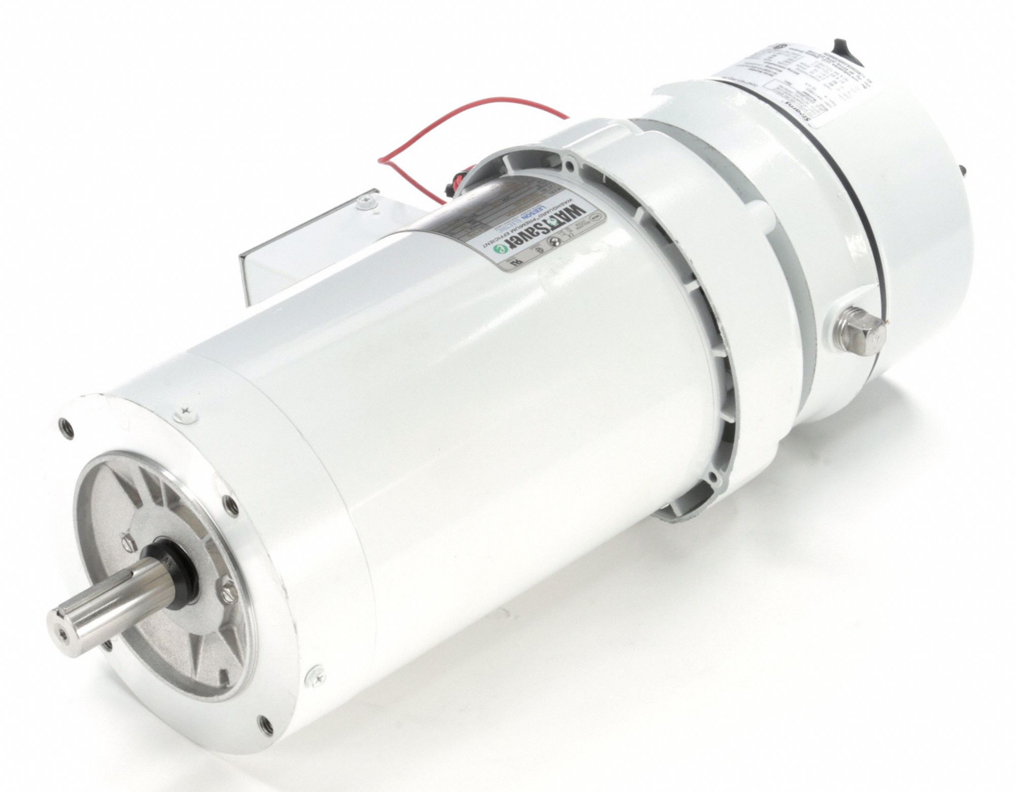 LEESON Washdown Brake Motor 3Phase, 2 HP, 1,745 Nameplate RPM, 208