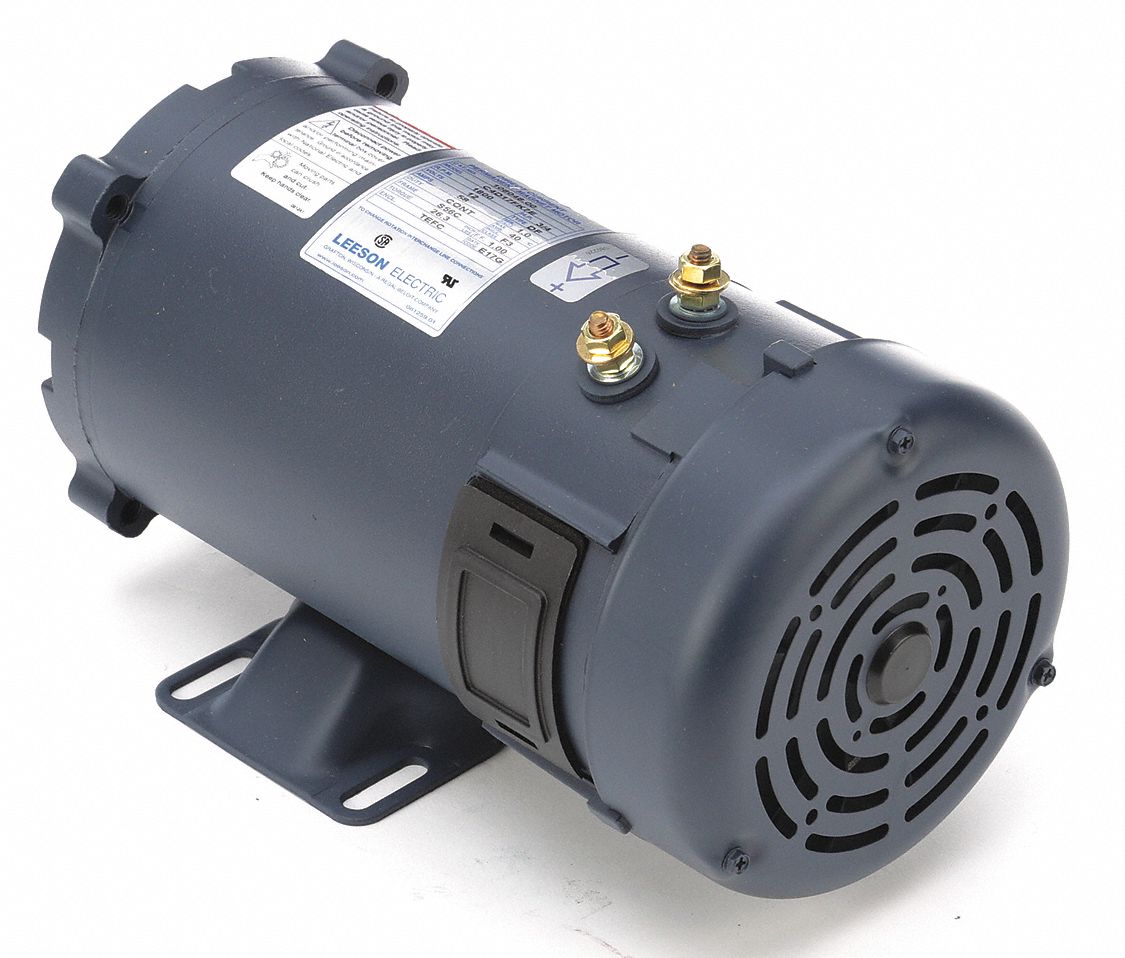 DC MOTOR,3/4 HP,1800 RPM,12V DC,56C,TEFC