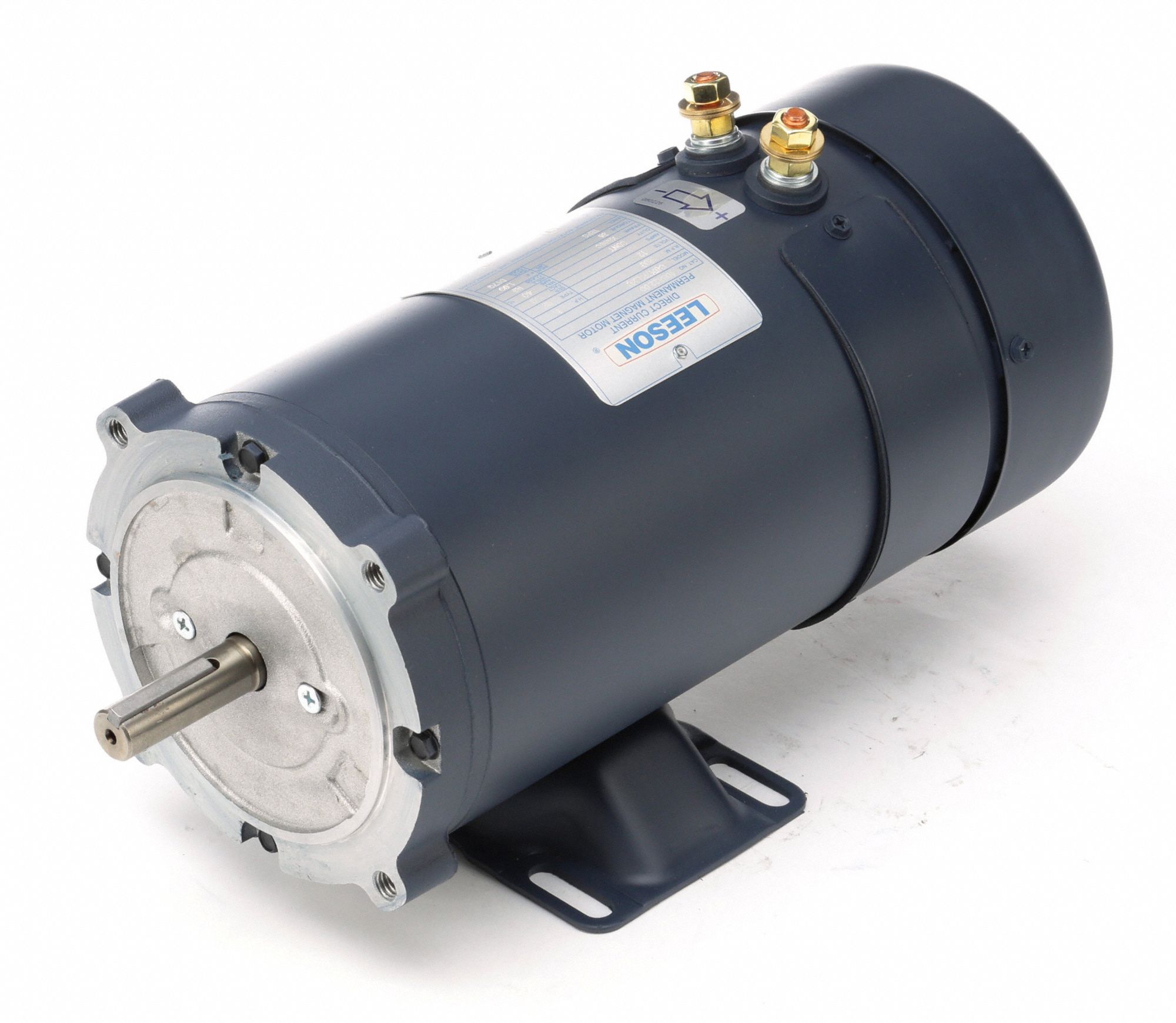 LEESON DC Permanent Motor 1 HP, 1,800 Nameplate RPM, 56C Frame