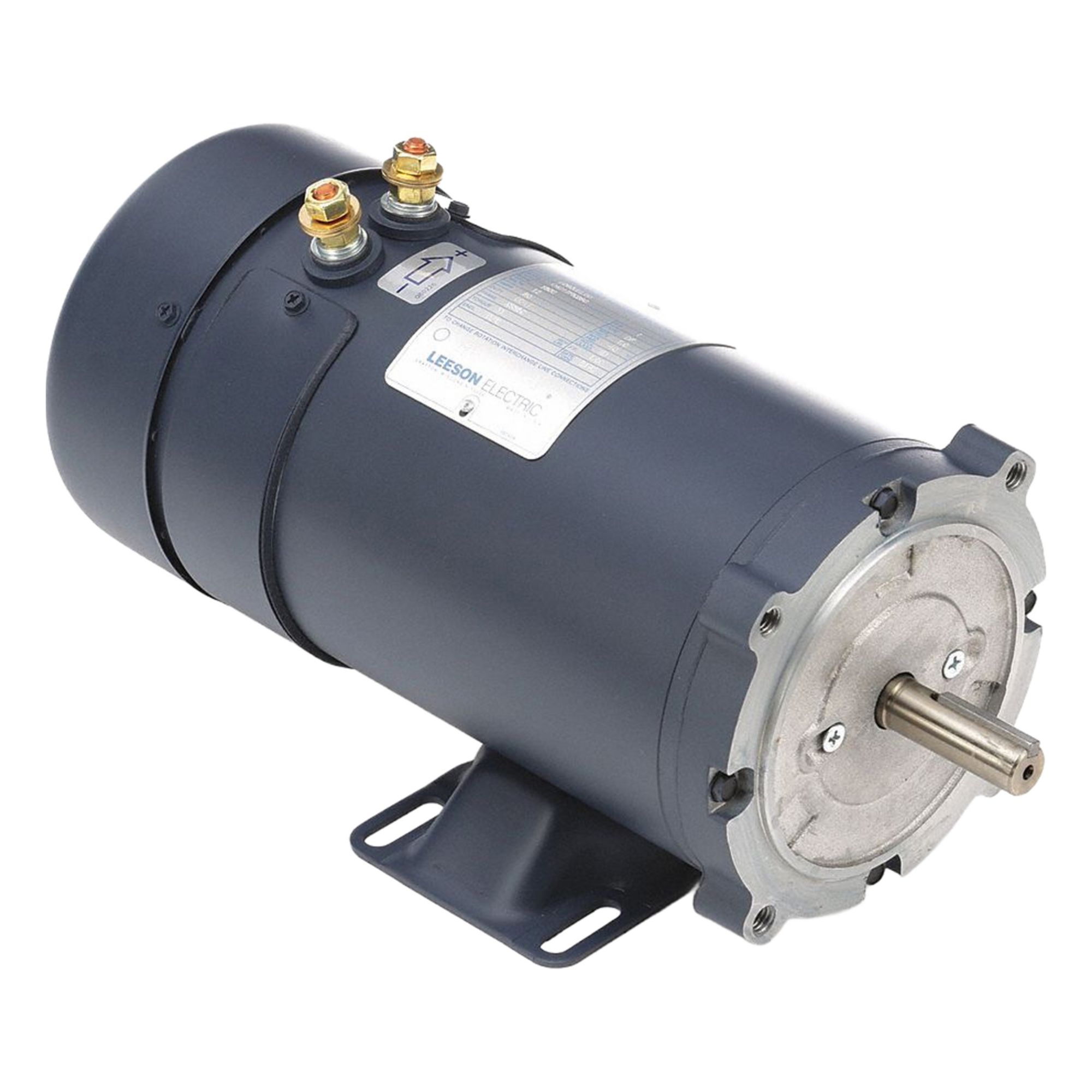 DC Permanent Magnet Motor: 1 hp, 1, 800 RPM, 56C Frame Size, Totally Enclosed Fan Cooled