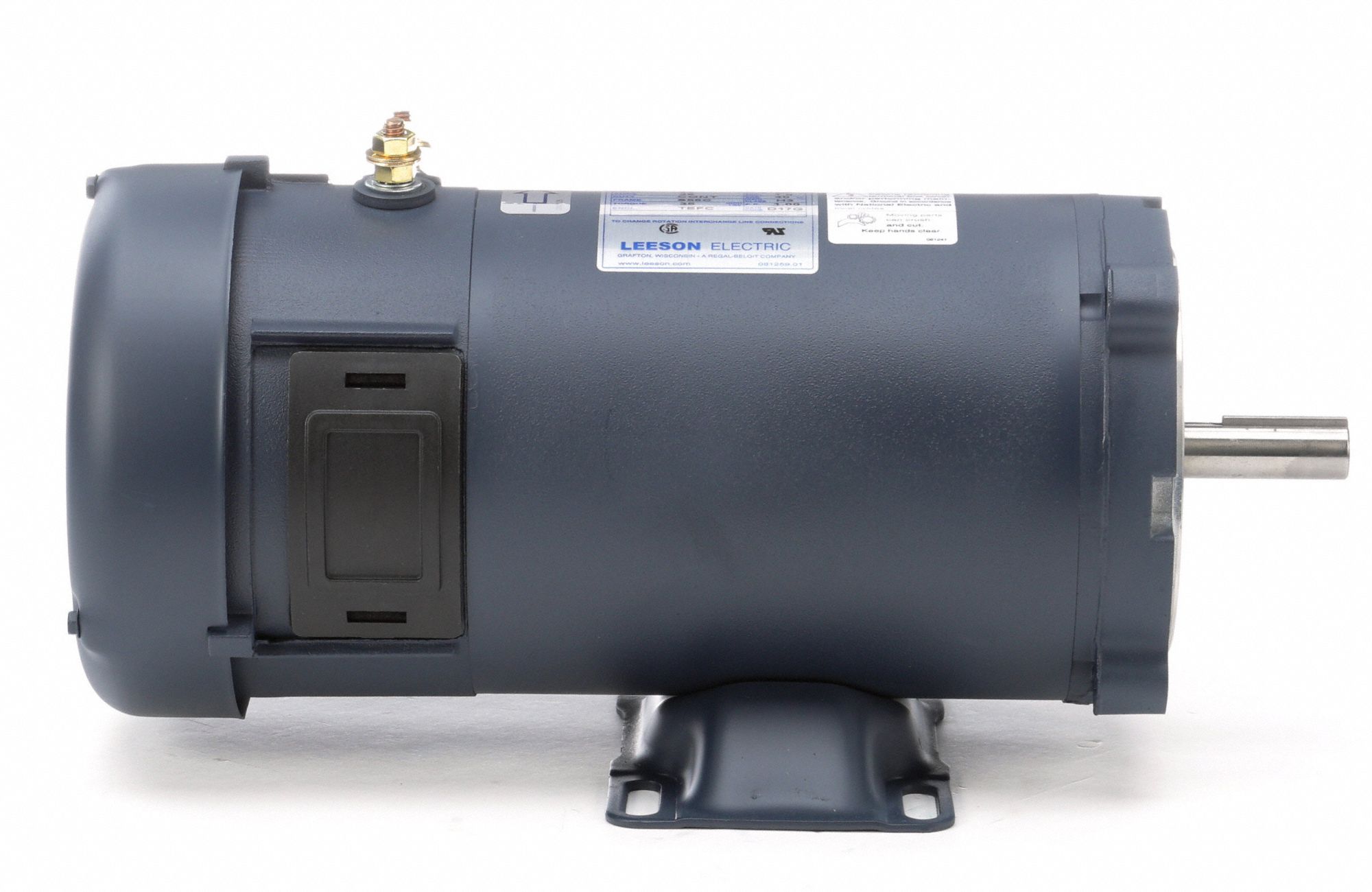 Leeson Electric, 108022.00, 1HP, 1750RPM, 90V, S56C Frame, C-Face