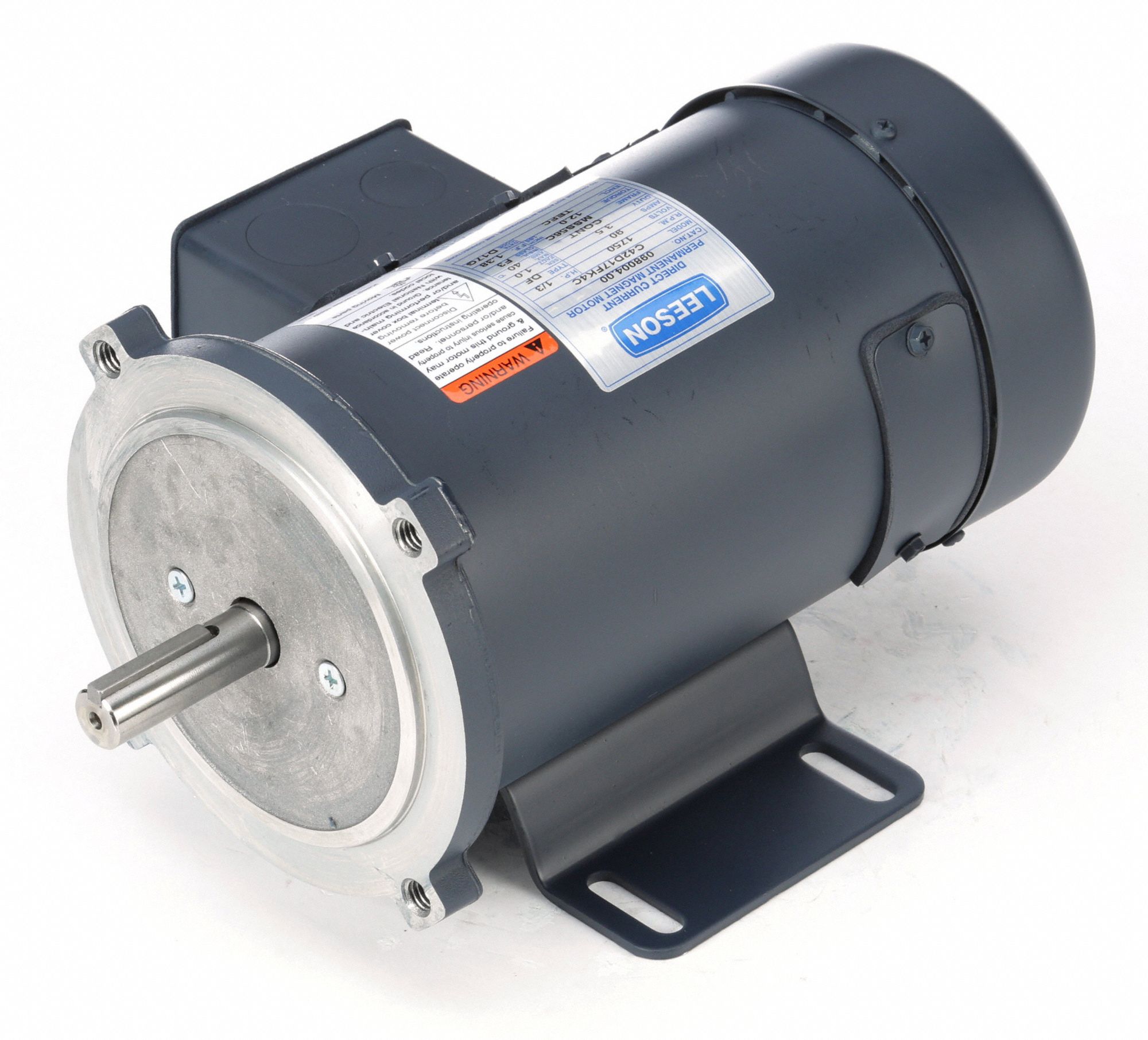 LEESON DC Permanent Motor 1/3 HP, 1,750 Nameplate RPM, 56C