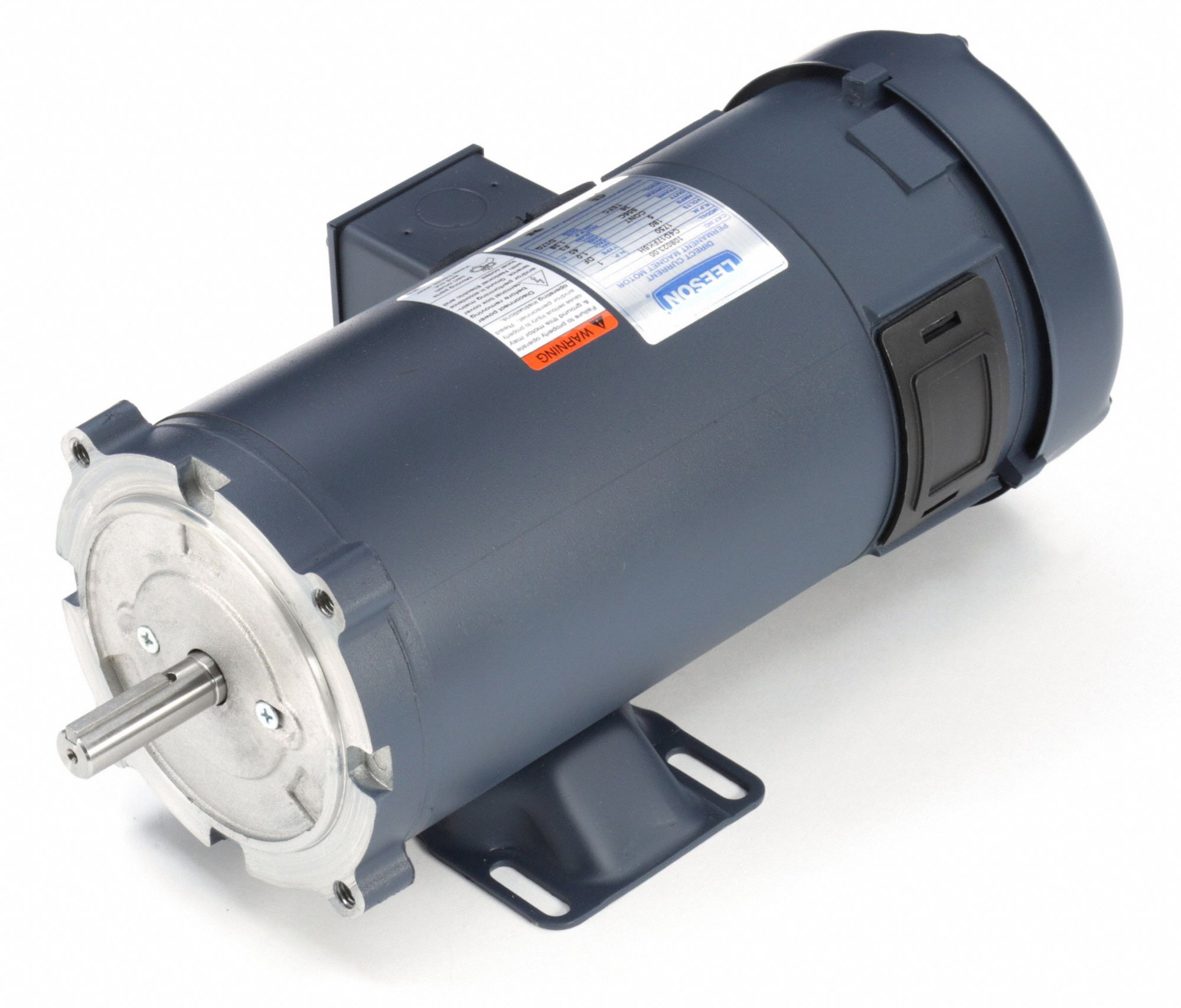 LEESON DC Permanent Motor 1 HP, 1,750 Nameplate RPM, 56C Frame