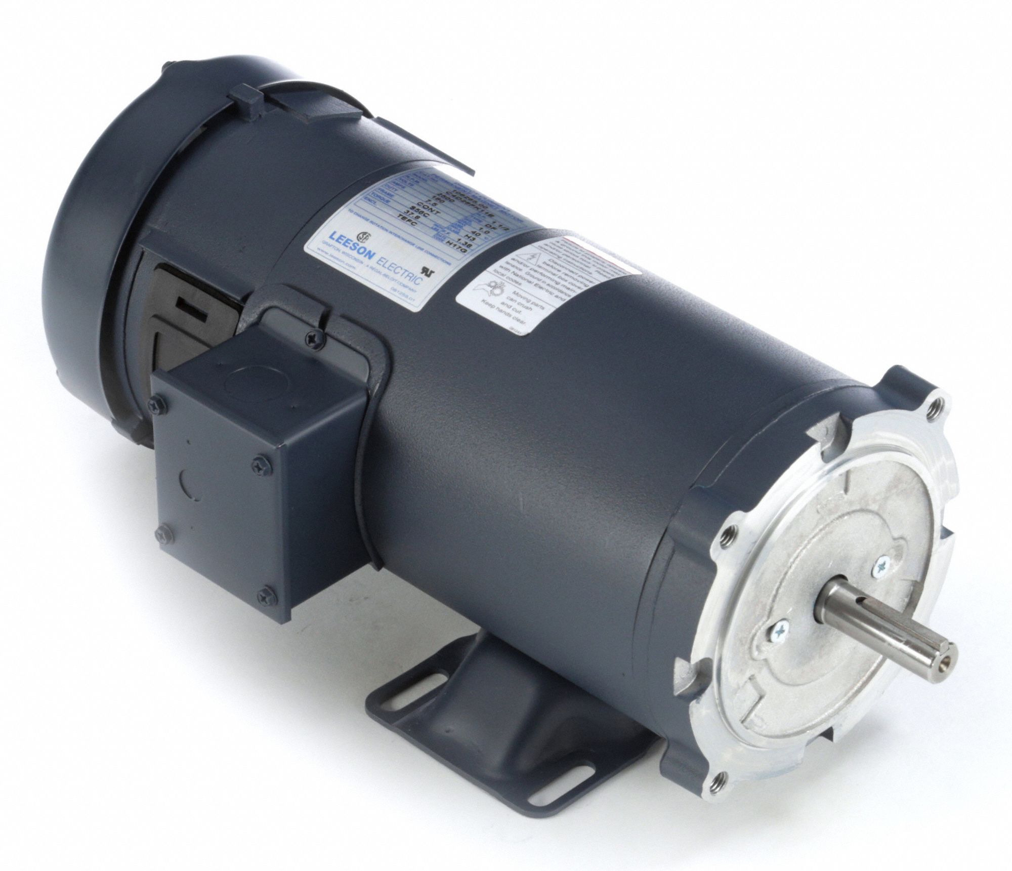 LEESON DC Permanent Motor 1 1/2 HP, 2,500 Nameplate RPM, 56C