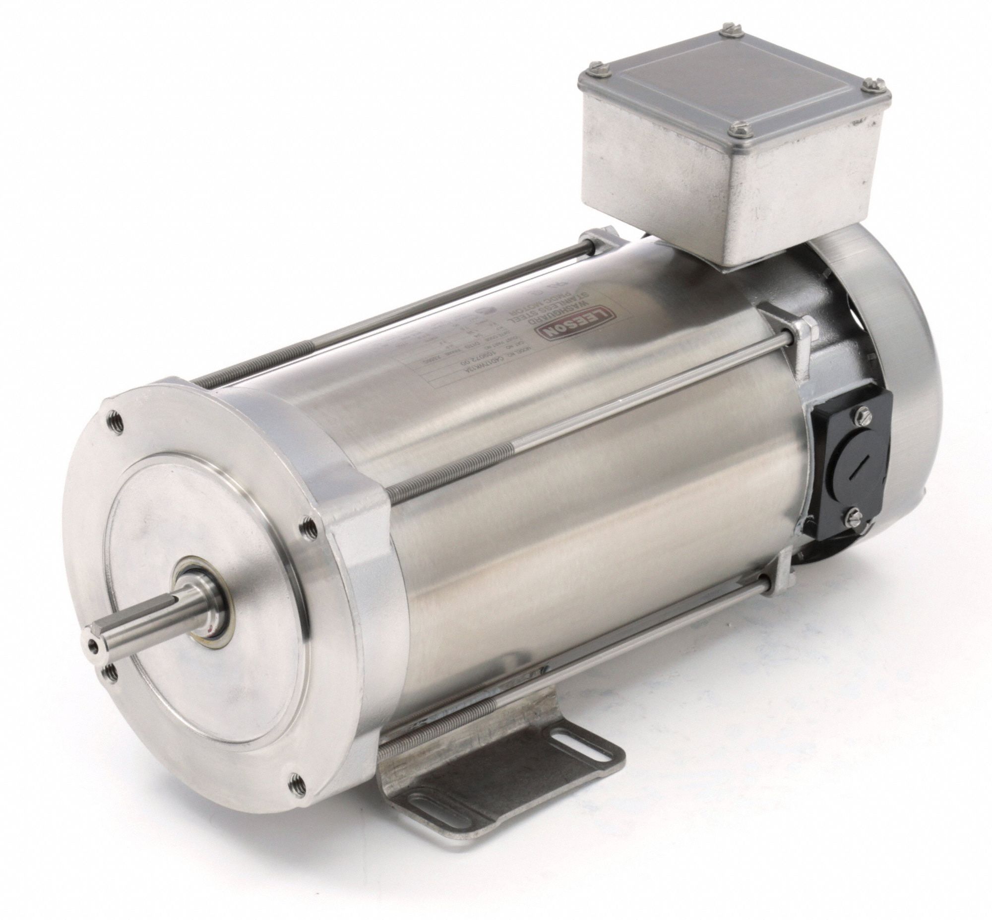 LEESON DC Washdown Motor, 3/4 HP, Permanent DC, Nameplate RPM