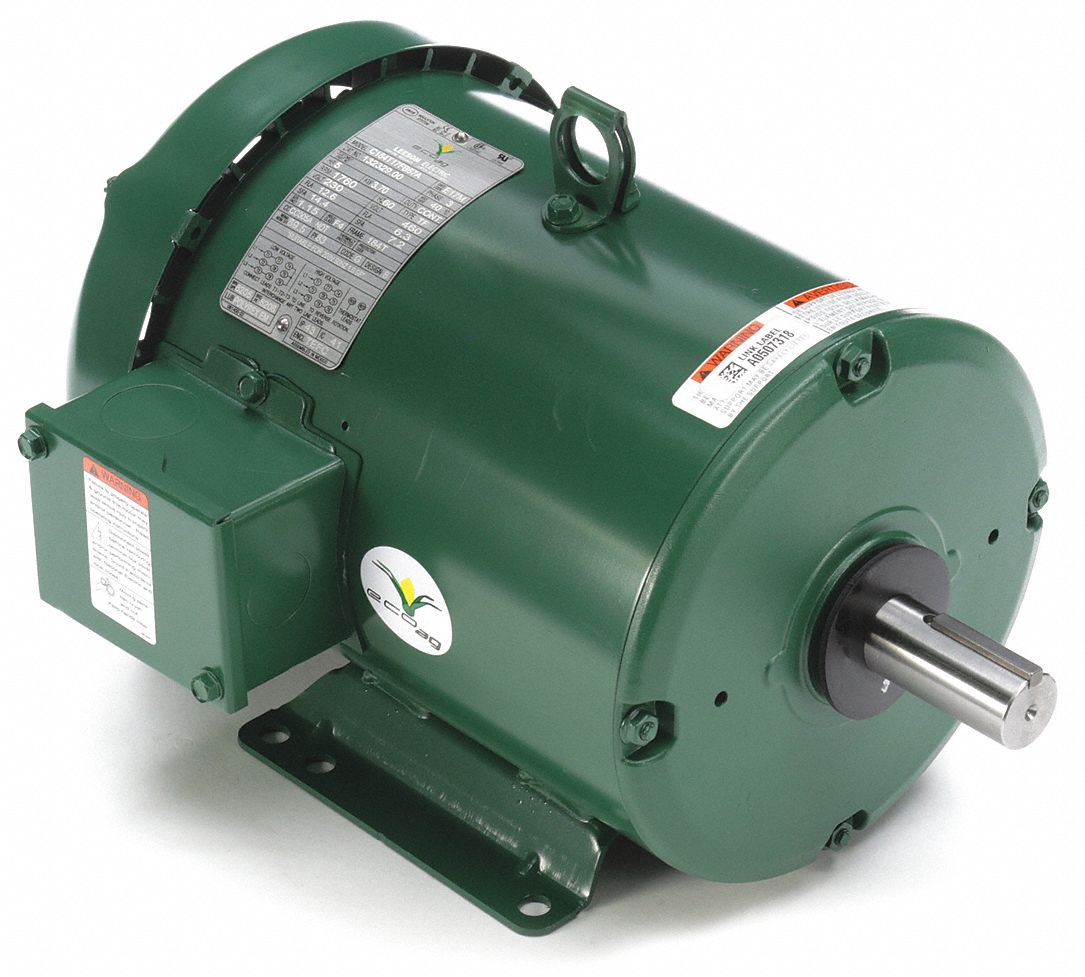 LEESON, 5, 1,760, General Purpose Farm Duty Motor - 48ZJ08 