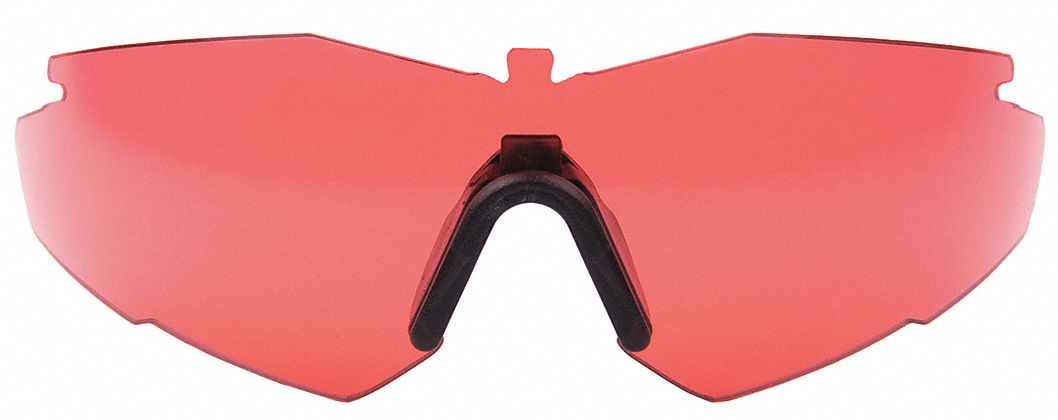 Revision Military Safety Glasses Amber Red Lens Regular 48zm57 4 0152 9022 Grainger