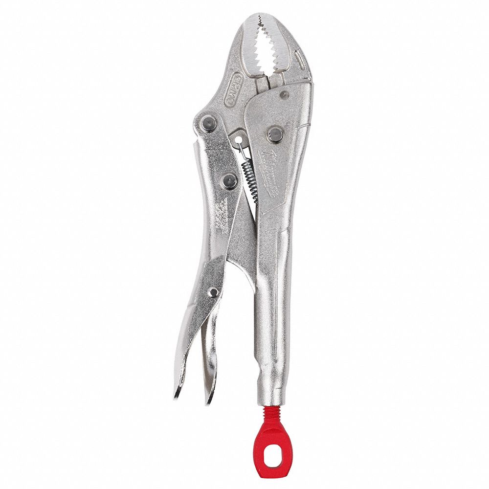 Locking Plier, Ergonomic, 4" L