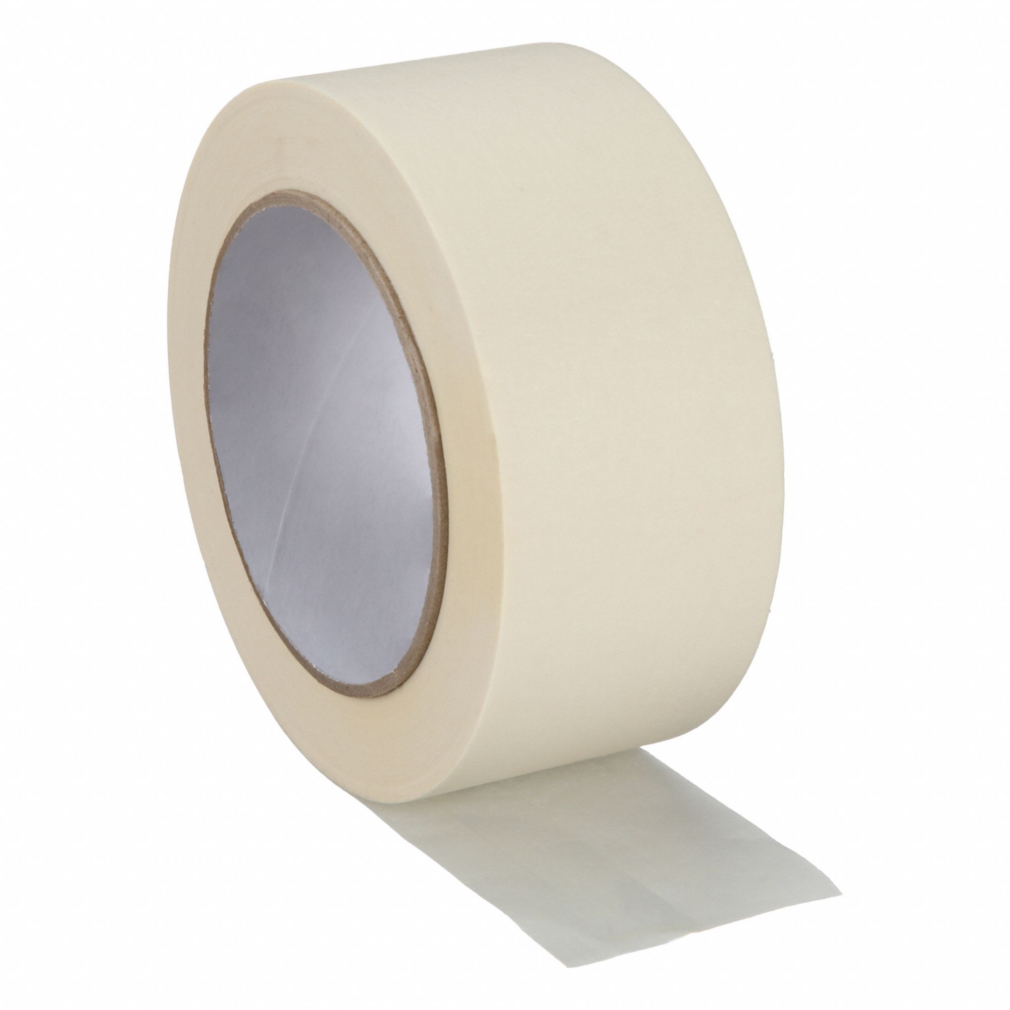 Masking Tape: CP 105, Tan, 1 7/8 in Roll Wd, 60 1/8 yd Overall Roll Lg, 4.2 mil Thick