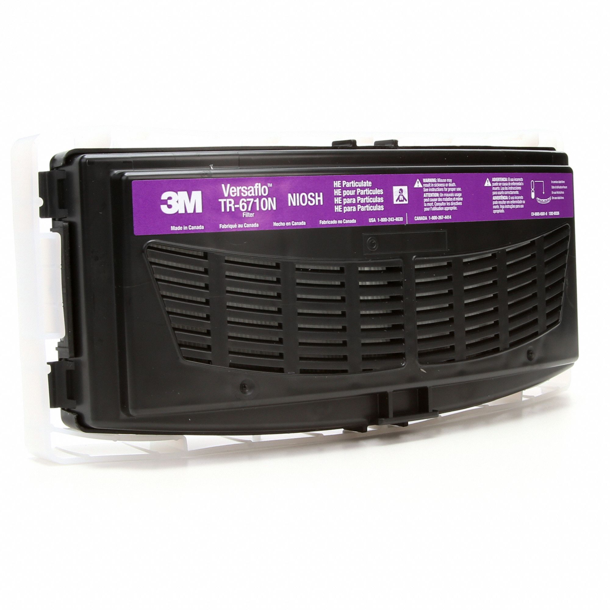 3M Filter: TR-600, HEPA, Magenta Color, 3M Versaflo™ TR-600 Series, 40 ...