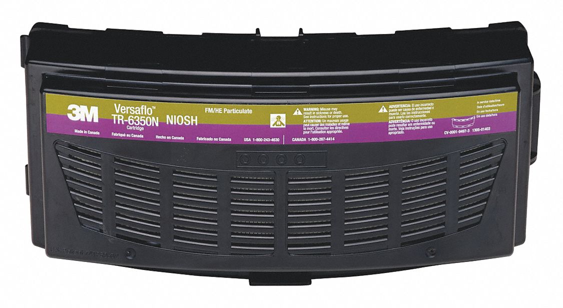 CARTOUCHE, FORMALDÉHYDE/HEPA, JOINT ENCLIQUETABLE, NIOSH, POUR APR À ÉPURATION D'AIR MOTORISÉ TR-600/800