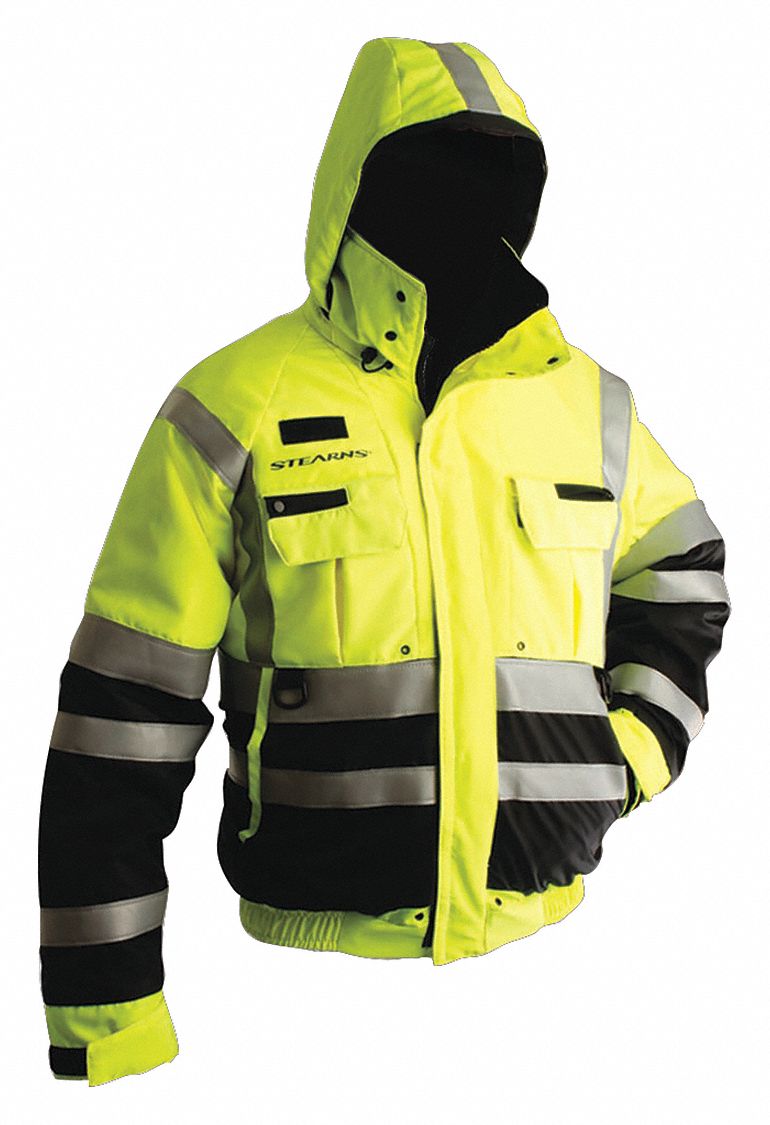 STEARNS Flotation Jacket / Coat, USCG Type III, Foam Flotation Material