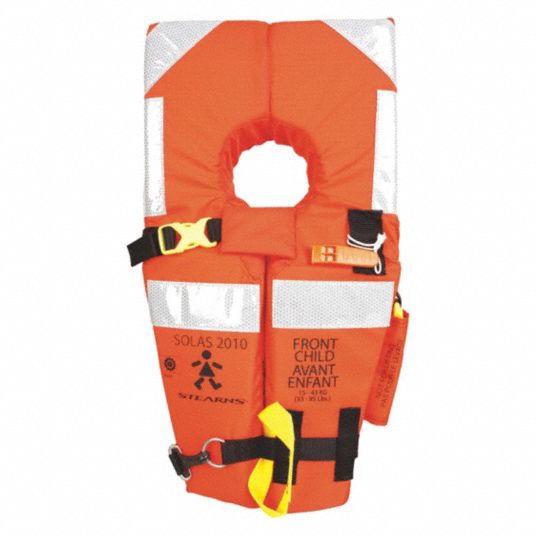 Stearns Standard Life Jacket, Uscg Type I, Foam Flotation Material 