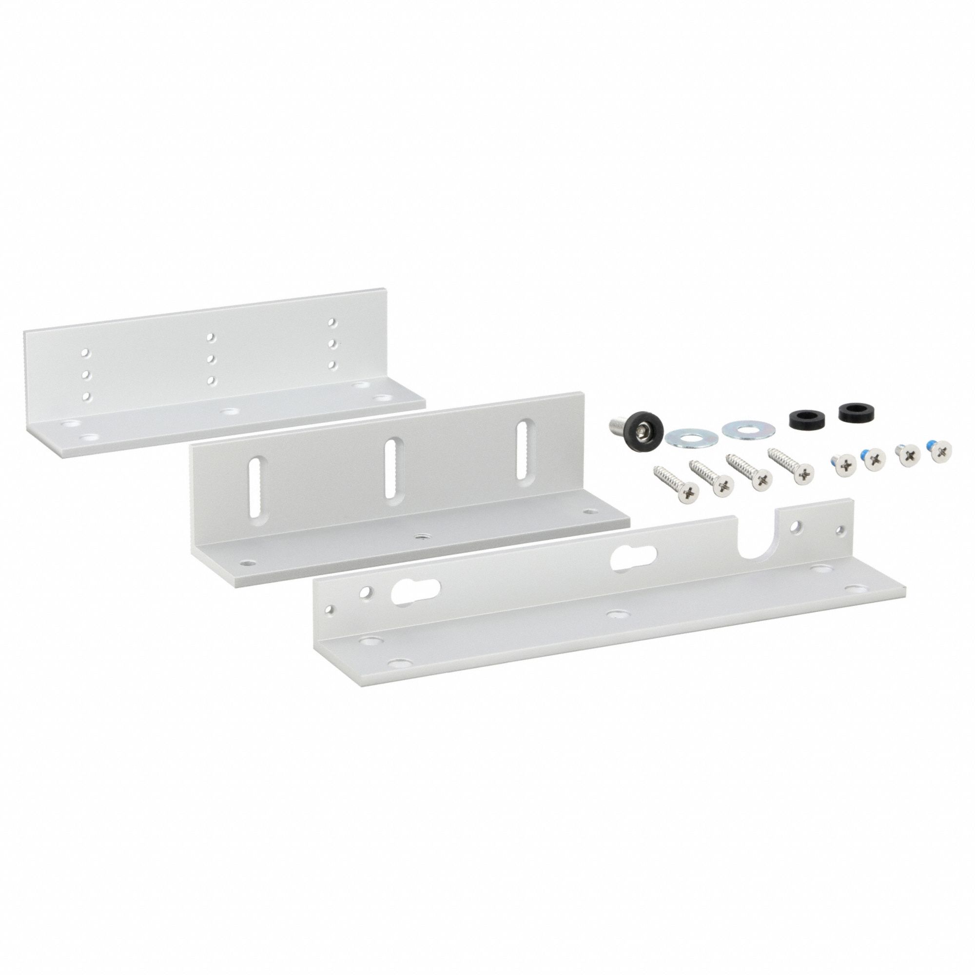 Bracket: 9 7/8 in Lg, 1/2 in Wd, 1 in Ht