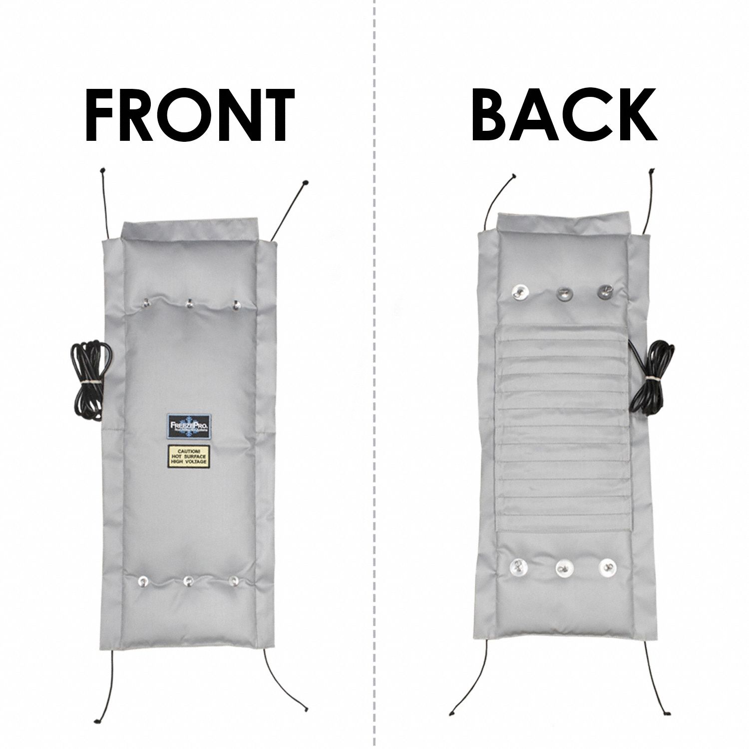 UNITHERM Mineral Wool, Insulated Pipe Jacket, Thickness 3 in, Length 30