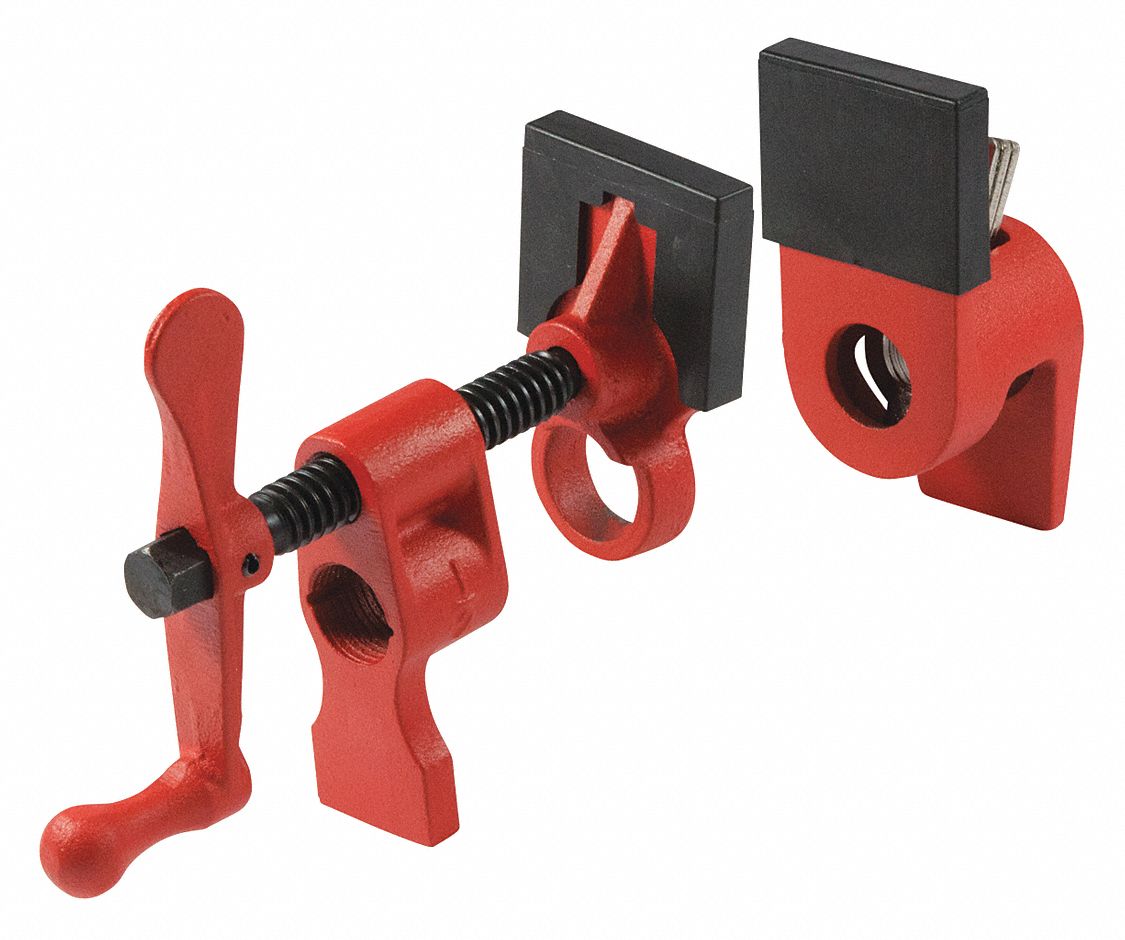 BESSEY Pipe Clamp,440 lb Nominal Clamping Pressure 48ZY80PC122 Grainger