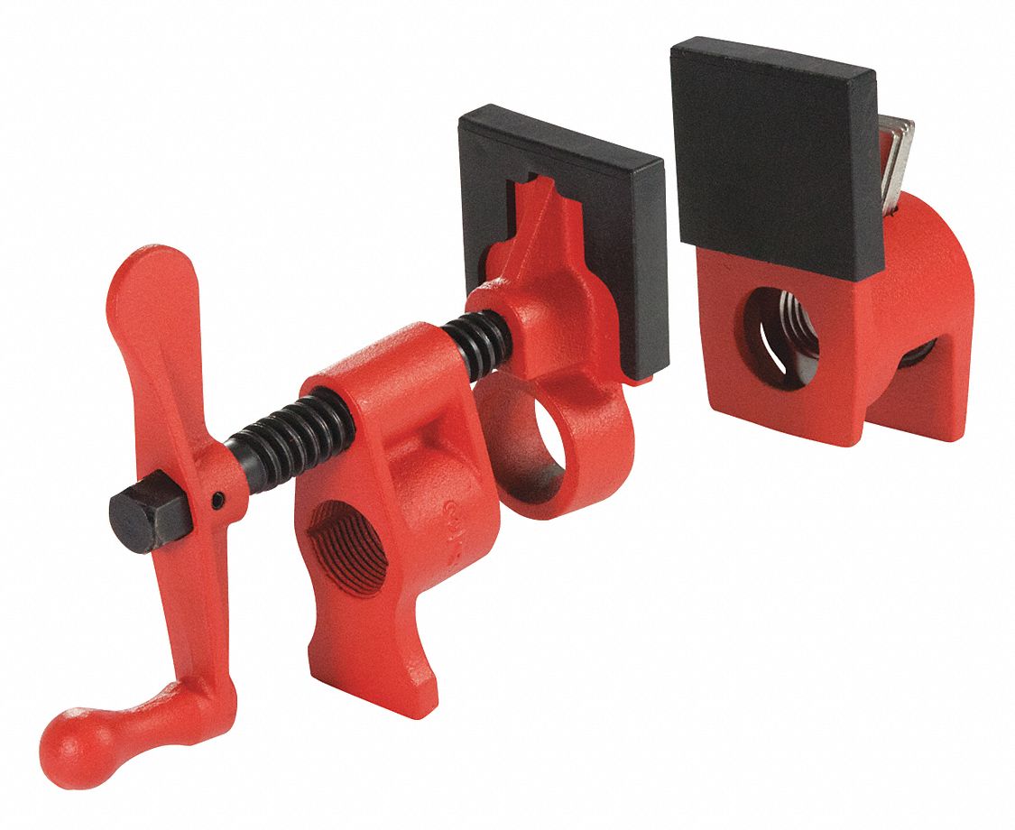 BESSEY Pipe Clamp,440 lb Nominal Clamping Pressure 48ZY81PC342