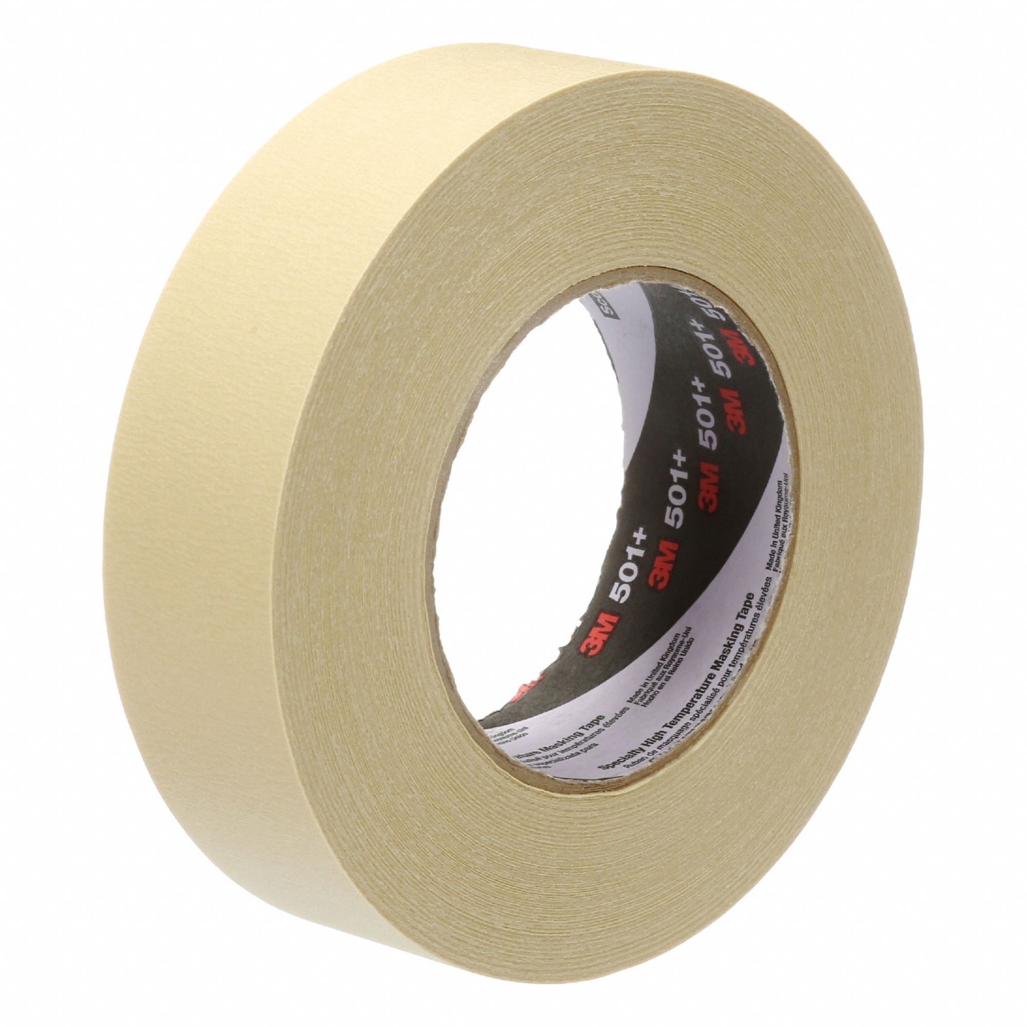 Painter's Tape: 1 3/8 in Wd, 60 yd Lg, 7.3 mil Thick, Tan, Crepe Paper, Rubber, Indoor, 24 PK