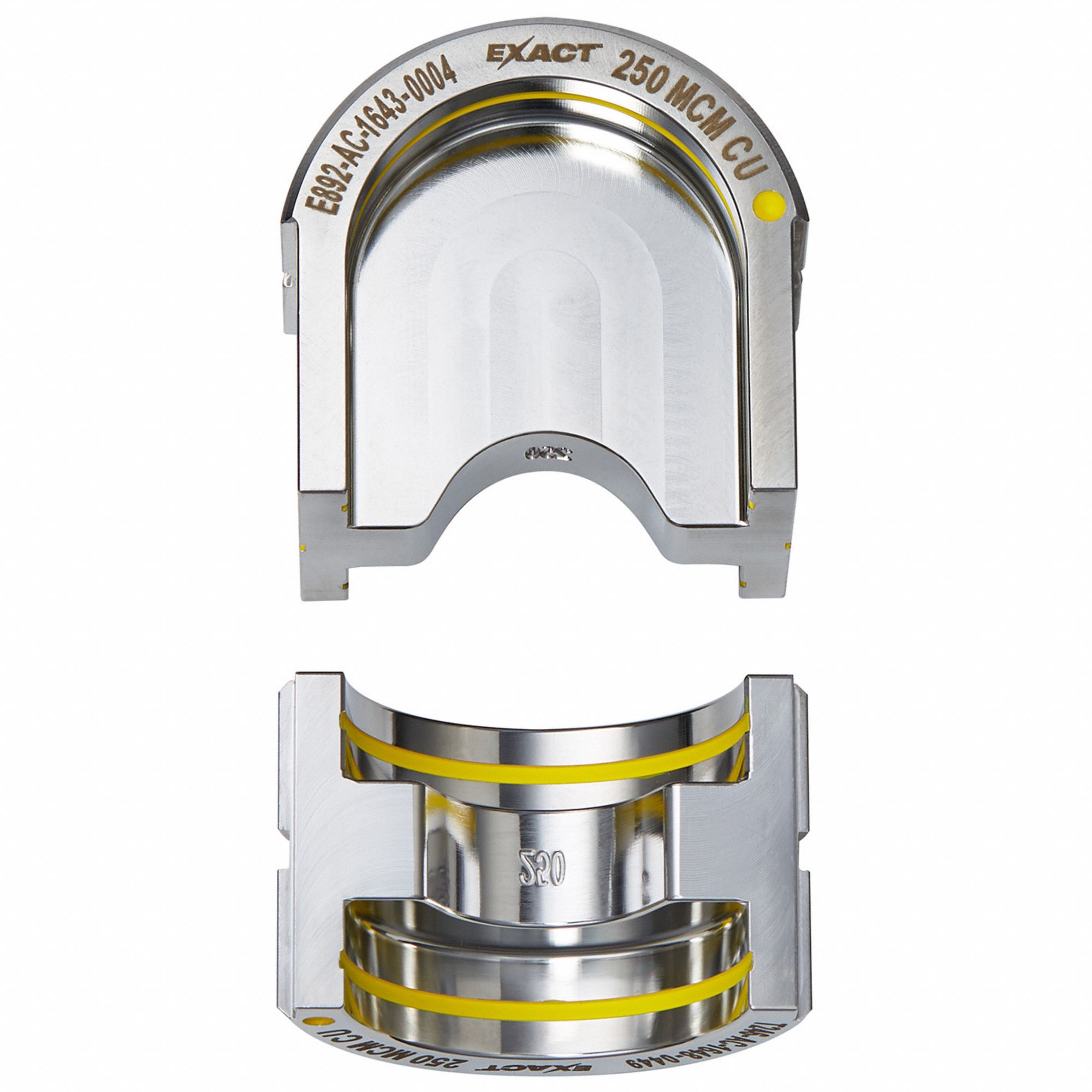 Upper and Lower Crimping Die: 250 kcmil, U Style Dies, For Use With 2779-22, 2 Sizes