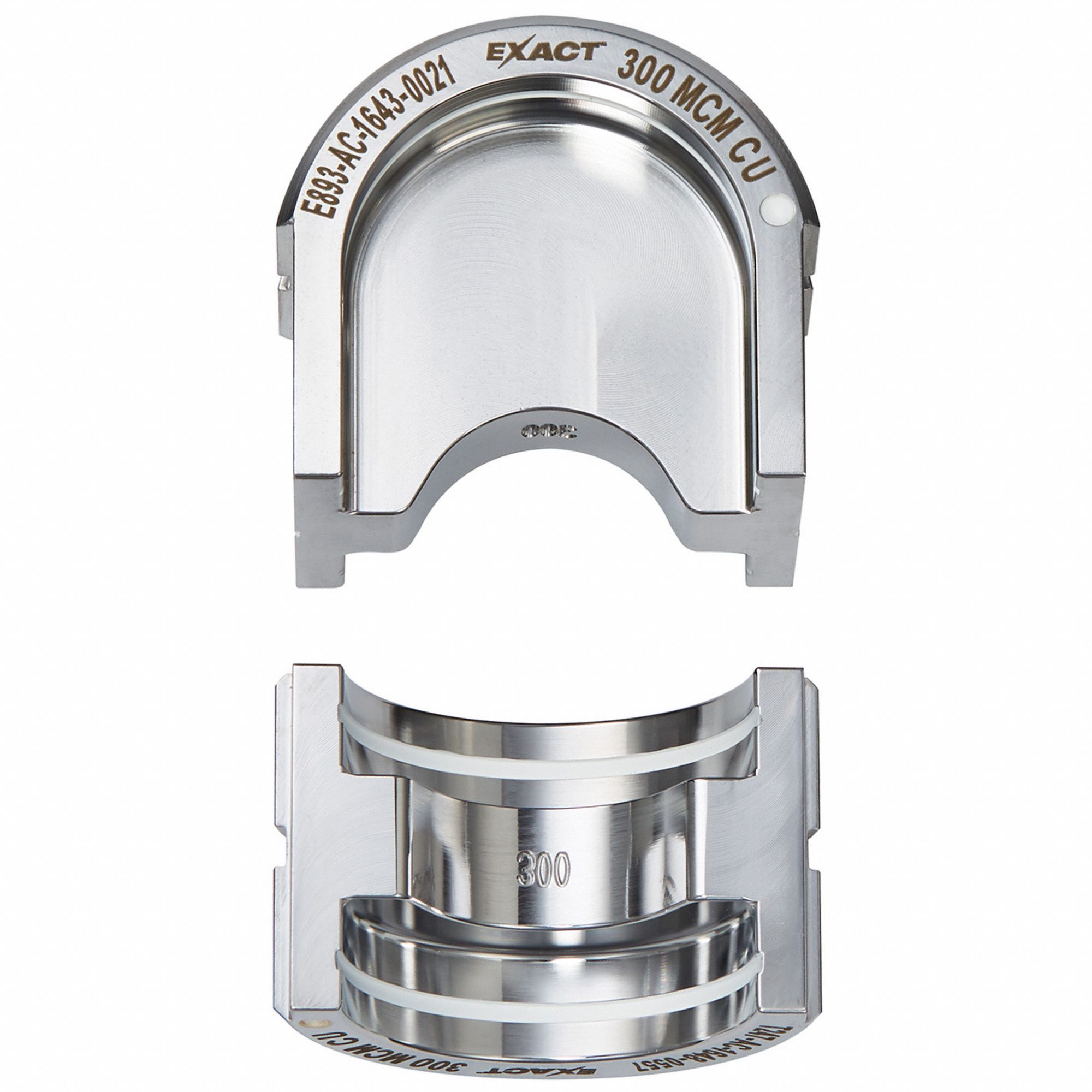 Upper and Lower Crimping Die: 300 kcmil, U Style Dies, For Use With 2779-22, 2 Sizes