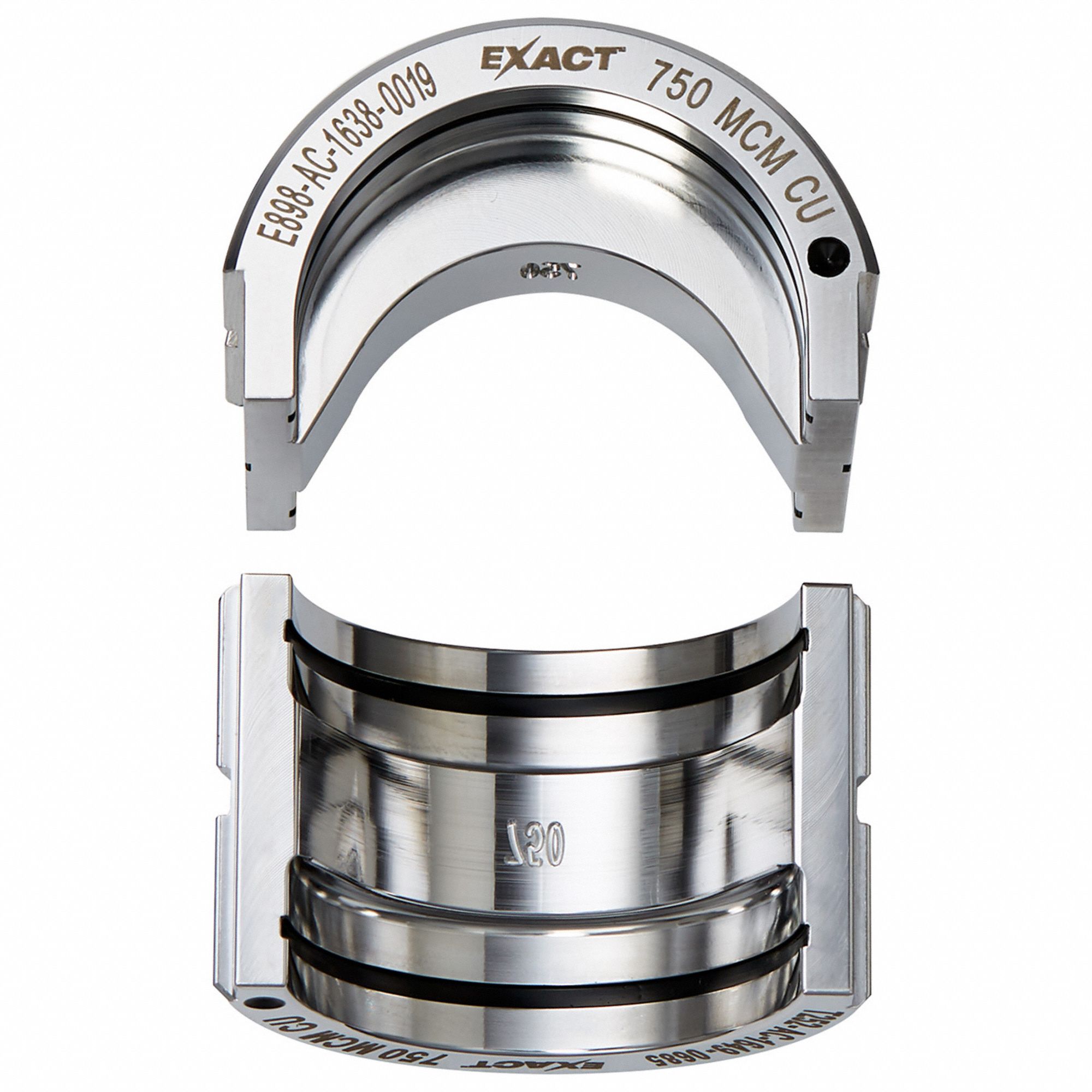 Upper and Lower Crimping Die: 750 kcmil, U Style Dies, For Use With 2779-22, 2 Sizes