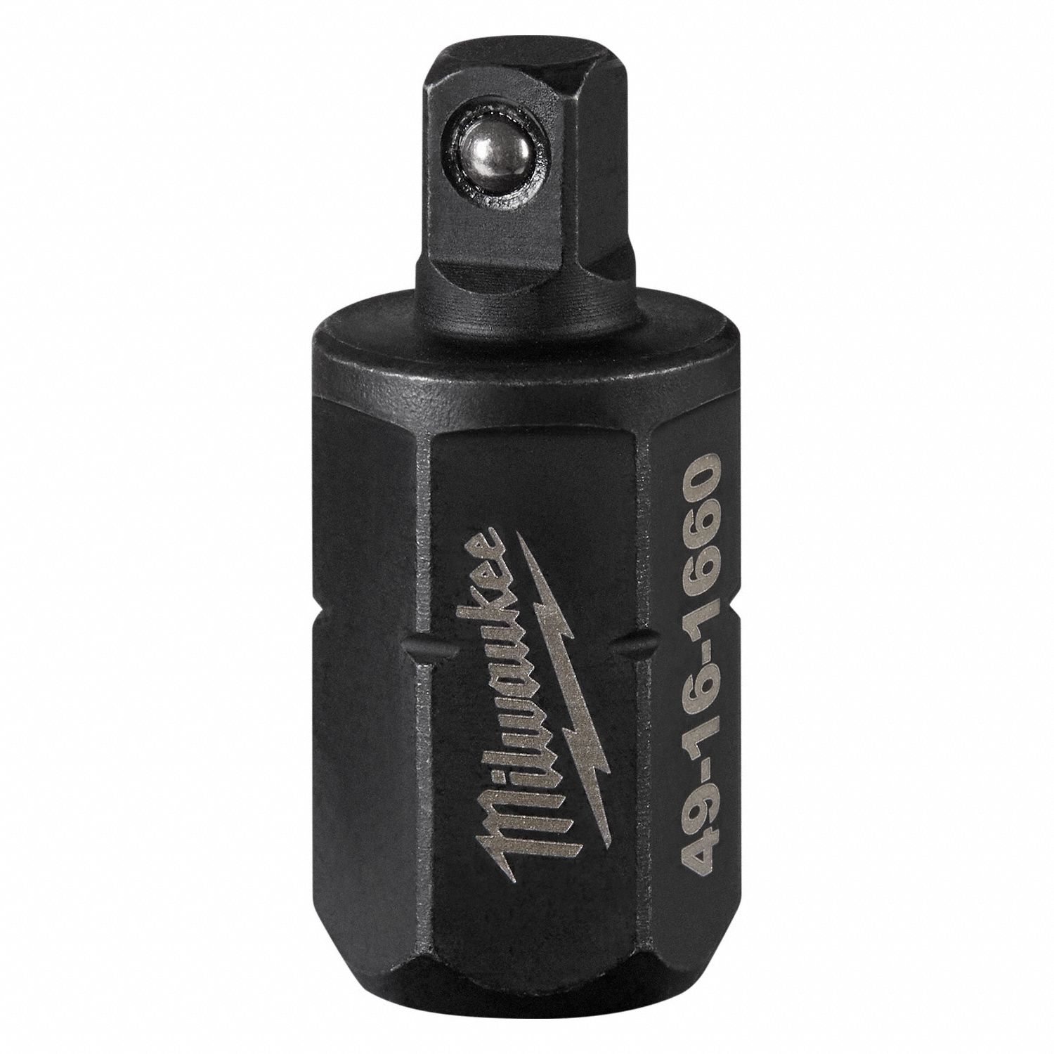 IMPACT SOCKET ADAPTER,STEEL,1 3/8 IN L