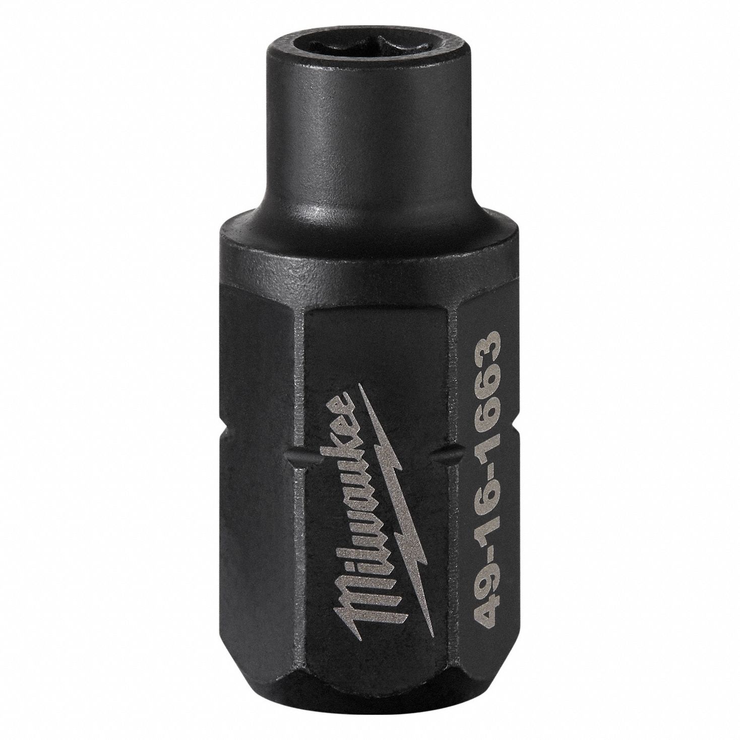 IMPACT SOCKET ADAPTER,STEEL,1 11/32 IN L