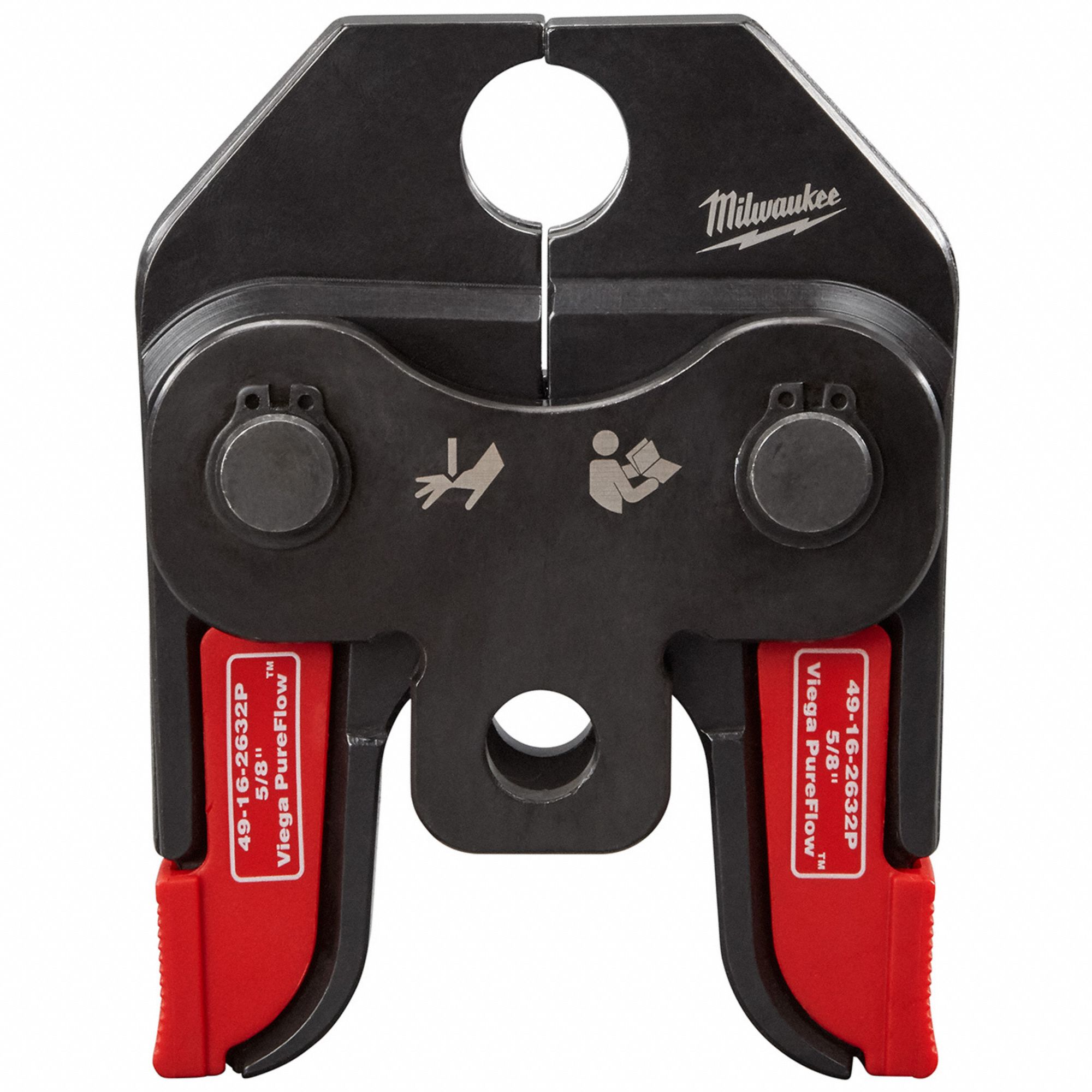 Press Jaw: 5/8 in Pipe, PEX, For Viega Pureflow, Sub-Compact Tool Types