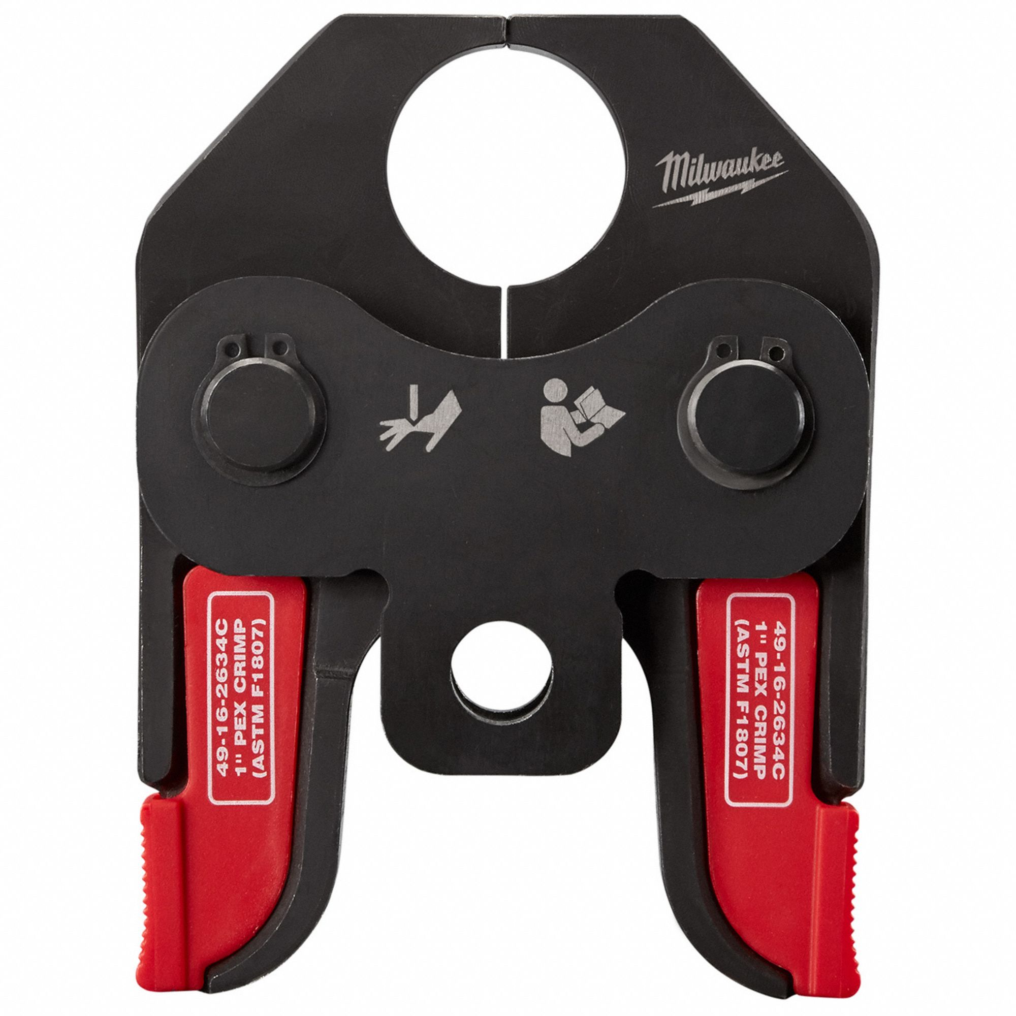 Press Jaw: 1 in Pipe, PEX, For ASTM F1807/F2159, Sub-Compact Tool Types