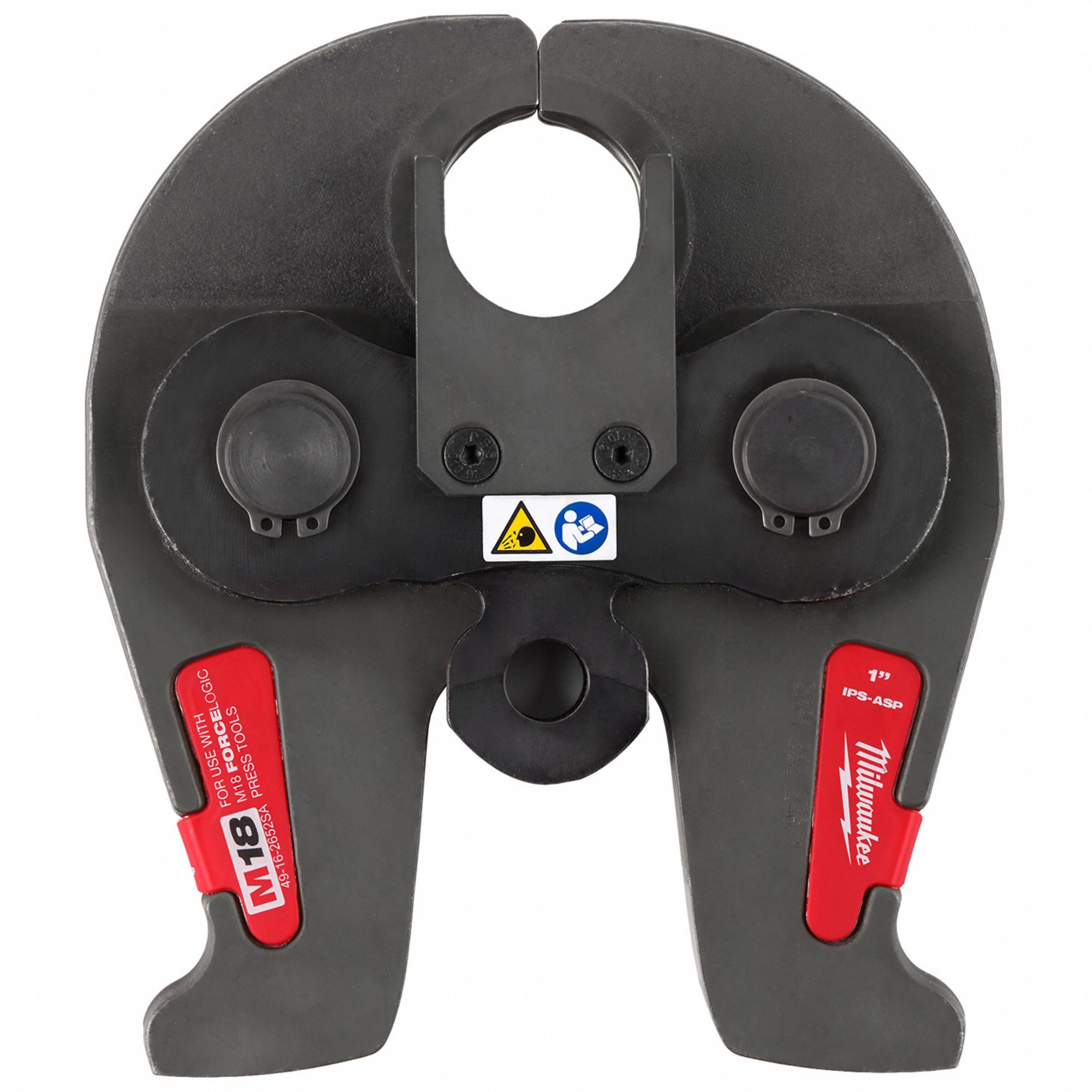 Press Jaw: 1 in Pipe, Stainless Steel, For SmartPress, Extended Tool Types