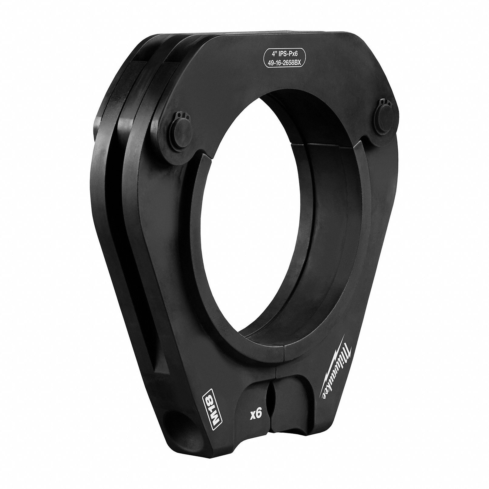 Press Ring: 4 in Pipe, 304 Stainless Steel/316 Stainless Steel/Black Iron