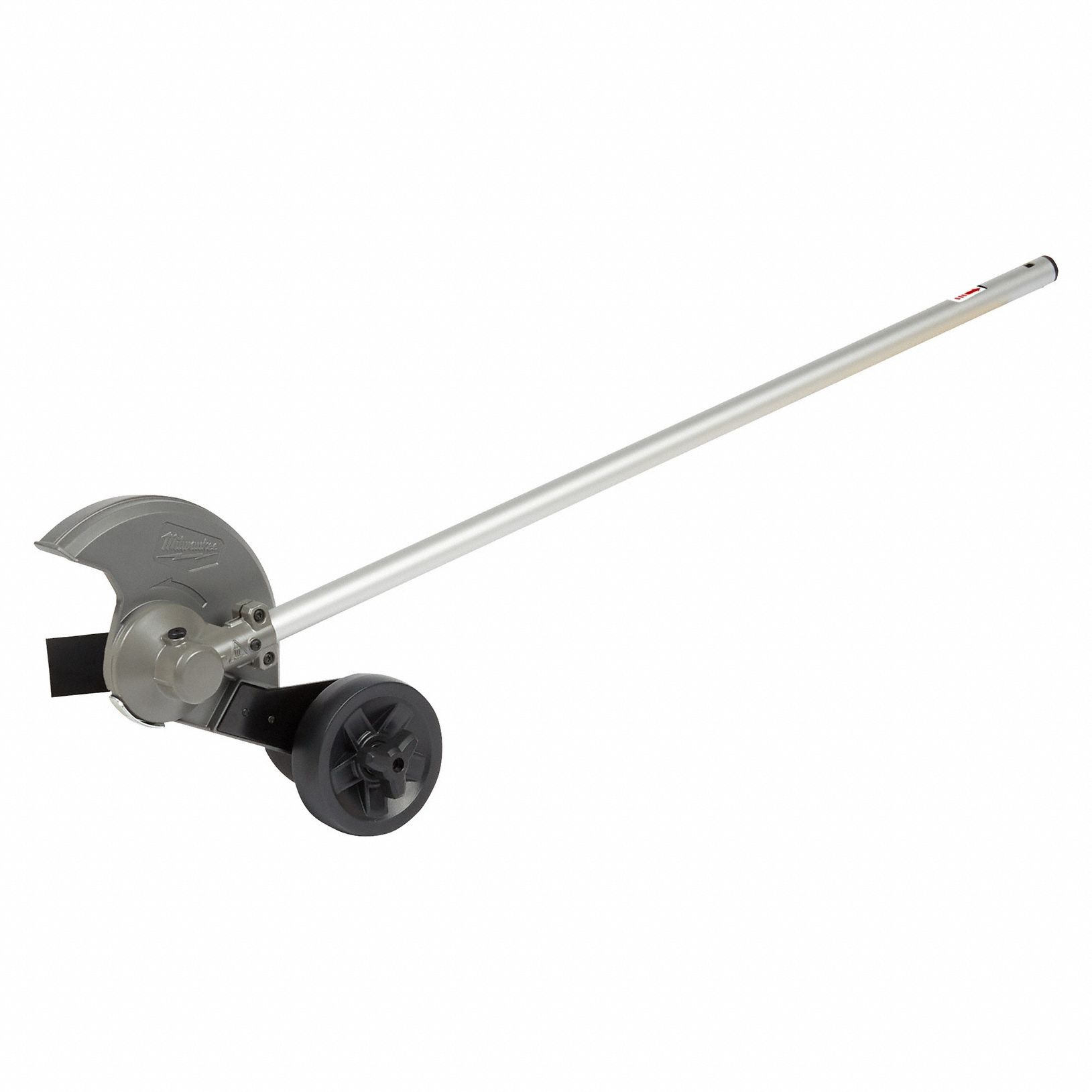EDGER ATTACHMENT, FOR M18 FUEL POWER HEAD, W/MUD FLAPS/SKID PLATE, ADJ WHEEL, 8 IN BLADE, 38 IN L