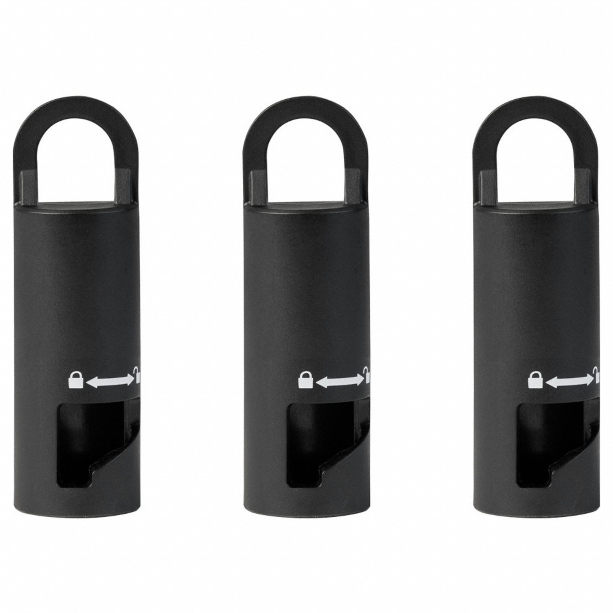 ATTACHMENT HANGER, HIGH DENSITY POLYETHLYENE, 1 3/8 IN OVERALL L, 3 PK