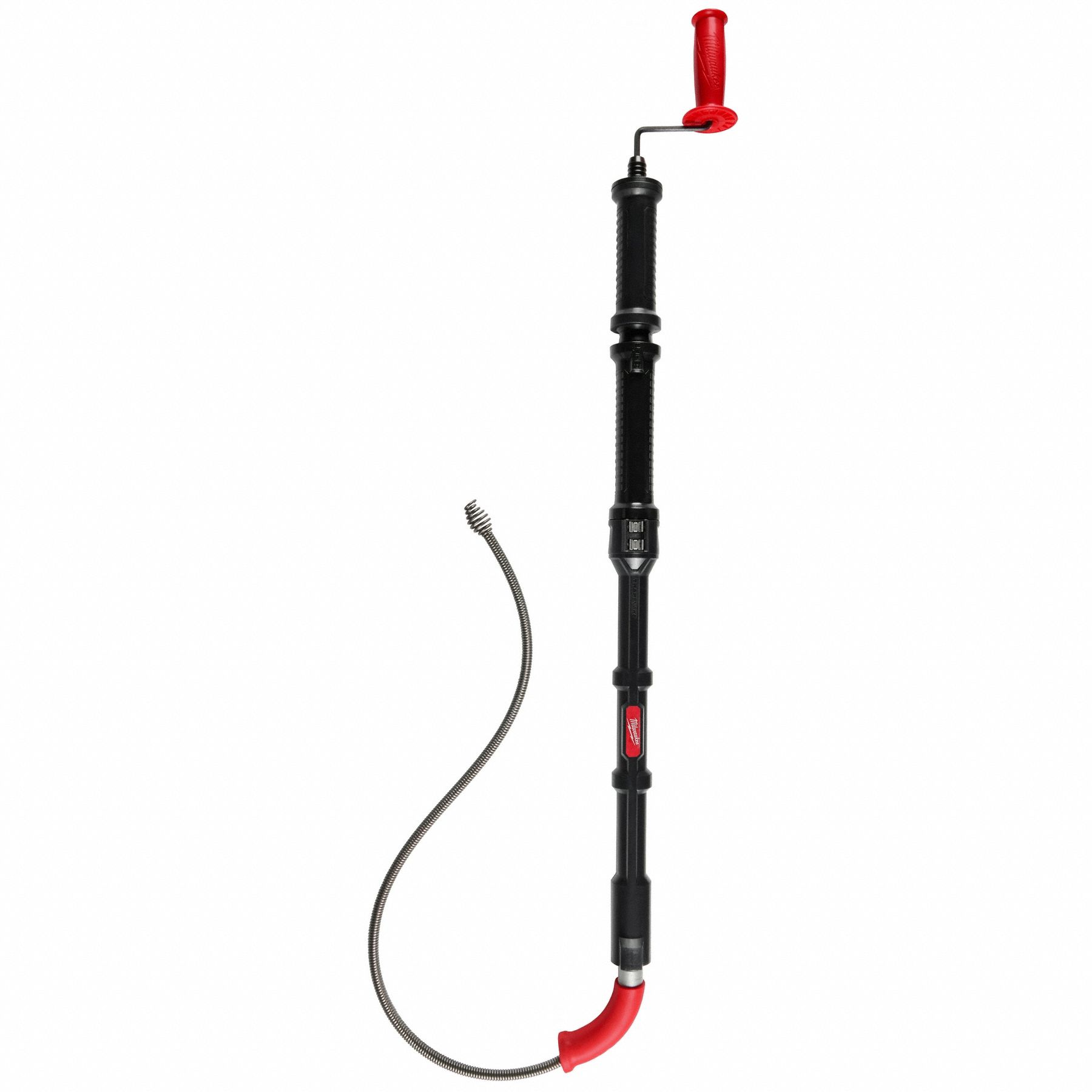 MILWAUKEE TOILET AUGER, 6 FT CABLE L, 1/2 IN CABLE DIA, BULB