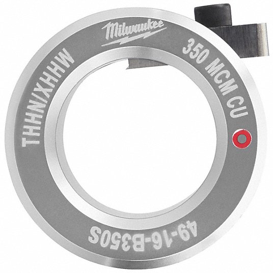 MILWAUKEE, For Copper, 350 MCM Max, Stripping Bushing MILWAUKEE, For Copper, 350 MCM Max, Stripping Bushing