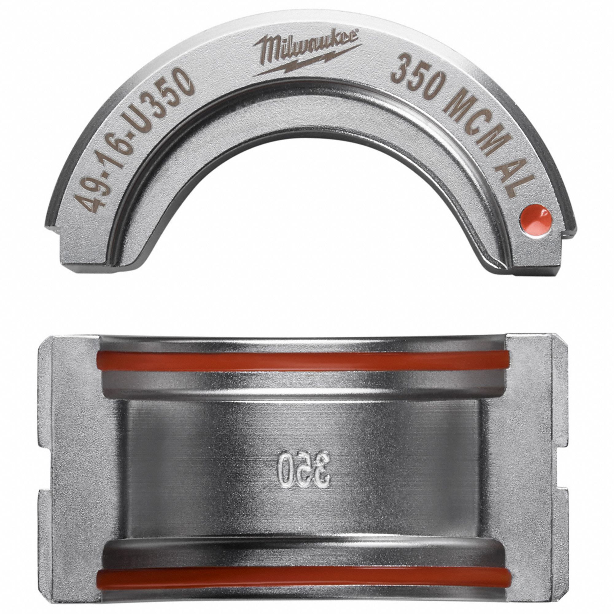 Upper and Lower Crimping Die: 350 kcmil, U Style Dies, For Use With 2679-20/49-16-U000