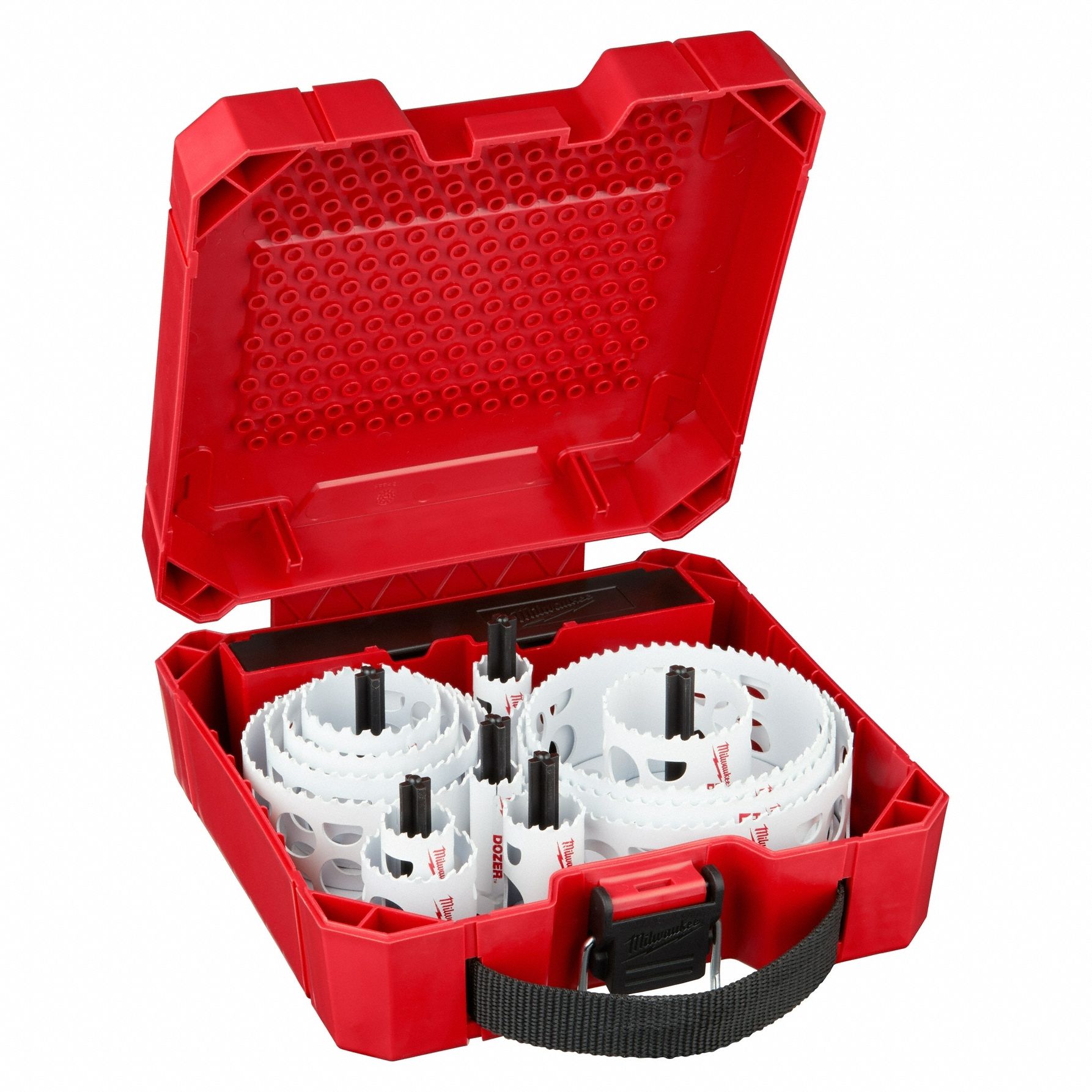 HOLE SAW KIT, 21 PIECES, ¾ IN TO 5 IN SAW SIZE RANGE, BI-METAL, 3.5 TEETH PER INCH