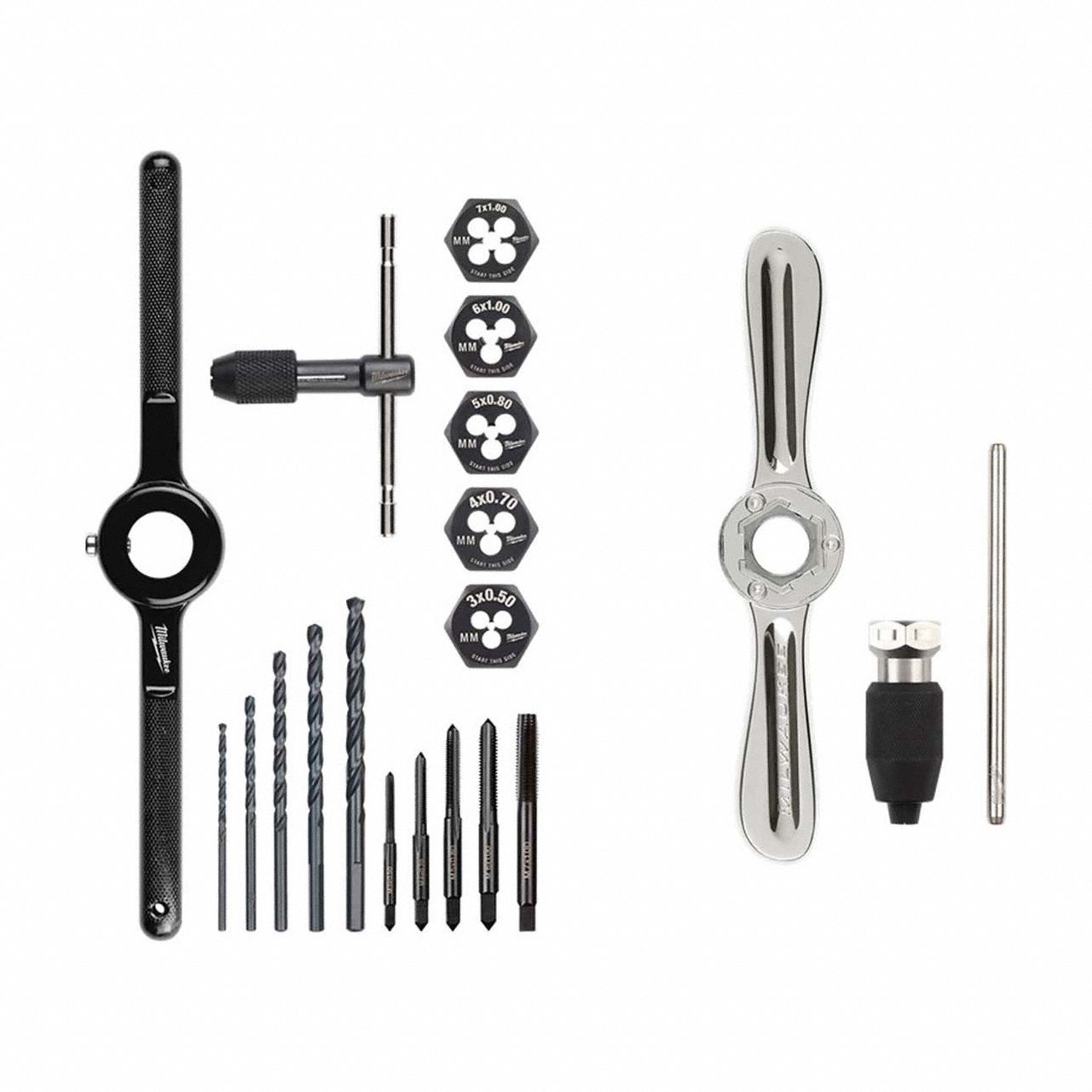 Tap and Die Set Metric 17 Pieces