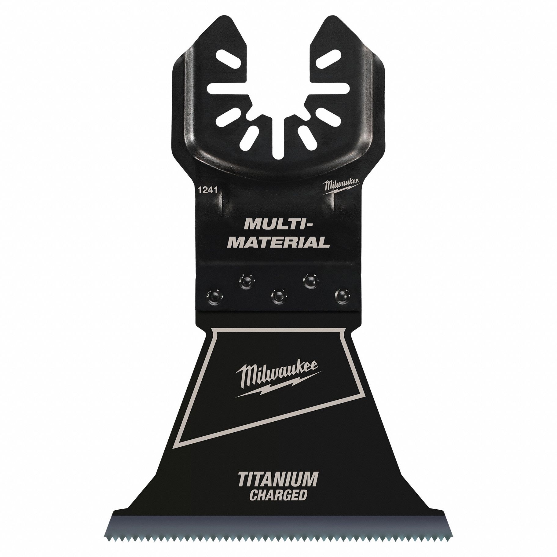 Oscillating Tool Blade: 2 1/2 in Blade Wd, 3 11/16 in Overall Lg, Straight Cutting, 25 PK