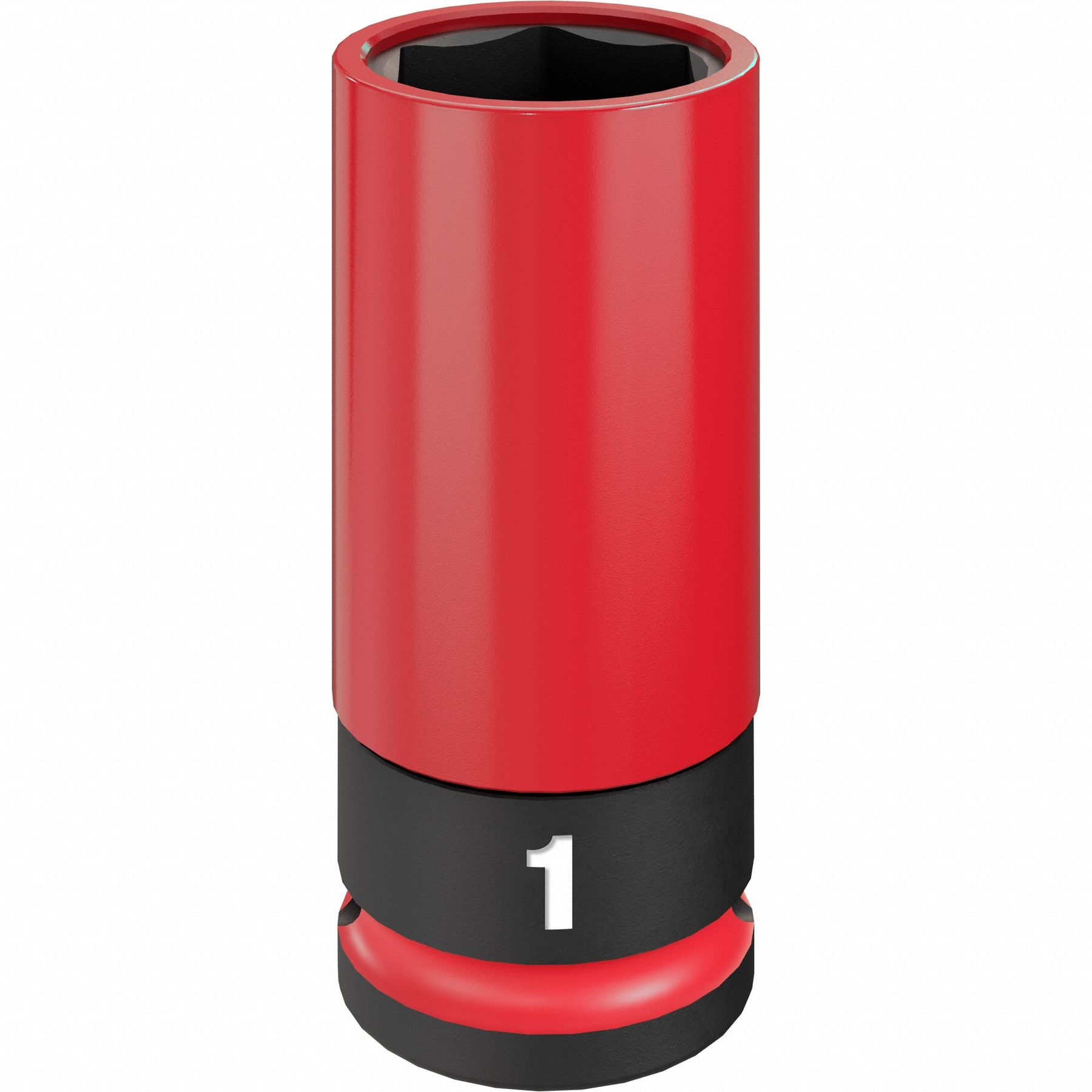 LUG NUT WHEEL SOCKET,1 IN,PLASTIC