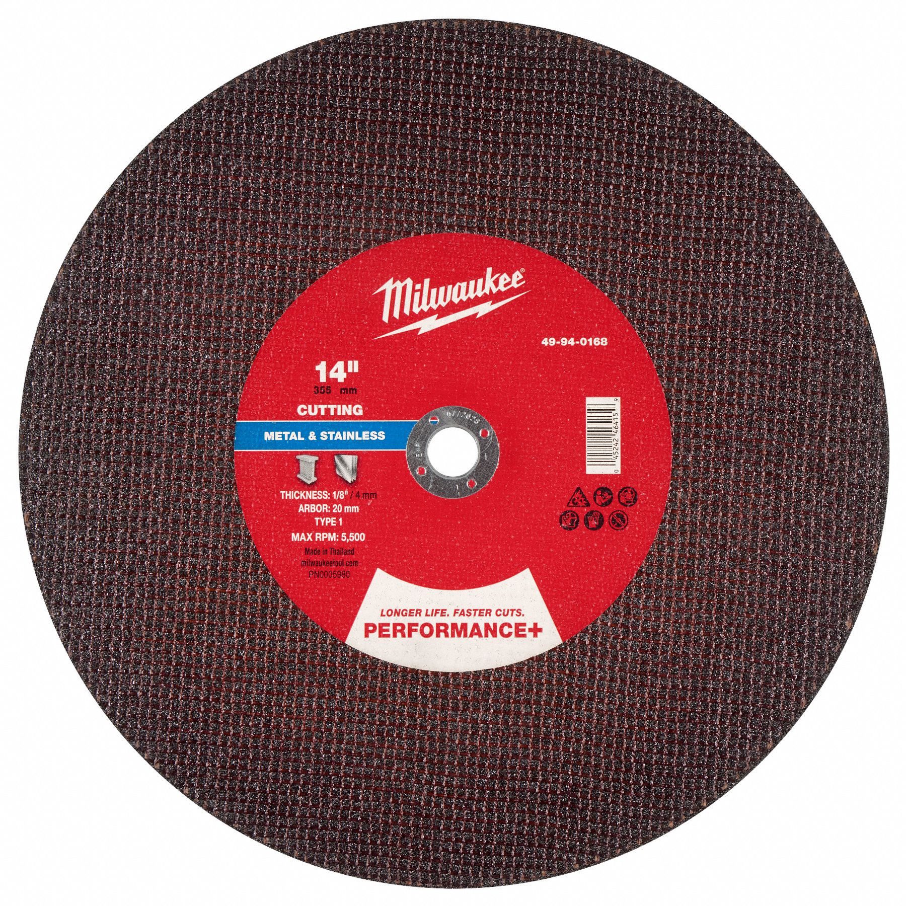 Cut-Off Wheel 20mm Sz 14 dia.