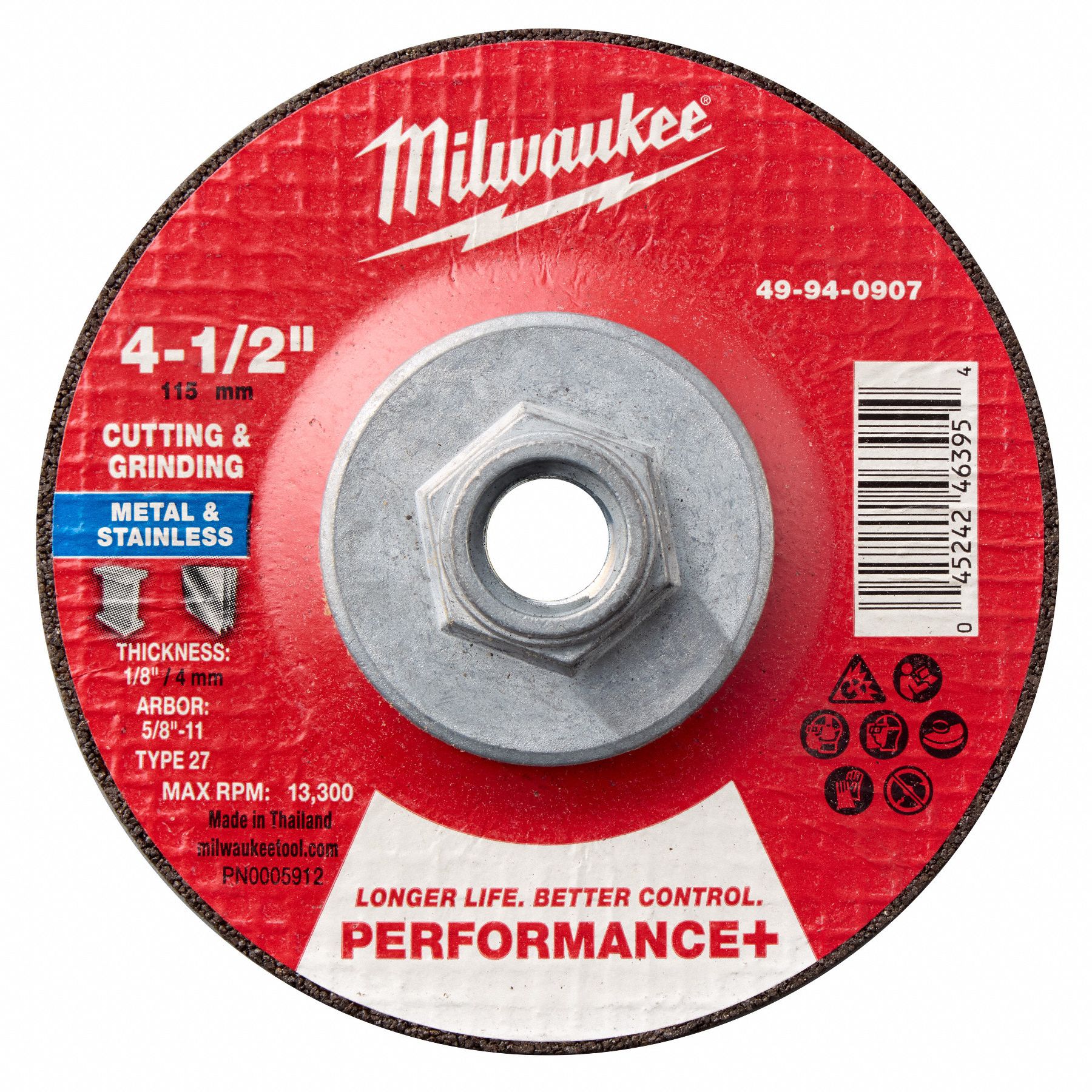 Cut-Off  Grinding Wheel 4 1/2 dia.