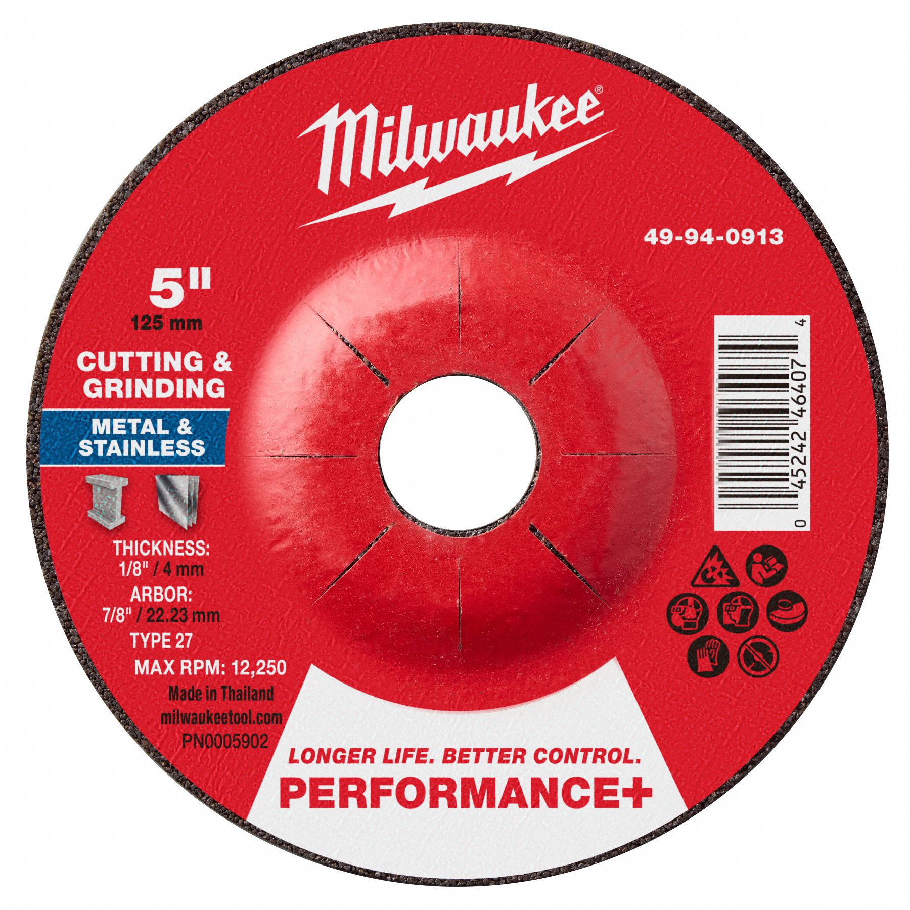 Cut-Off  Grinding Wheel 5 dia.