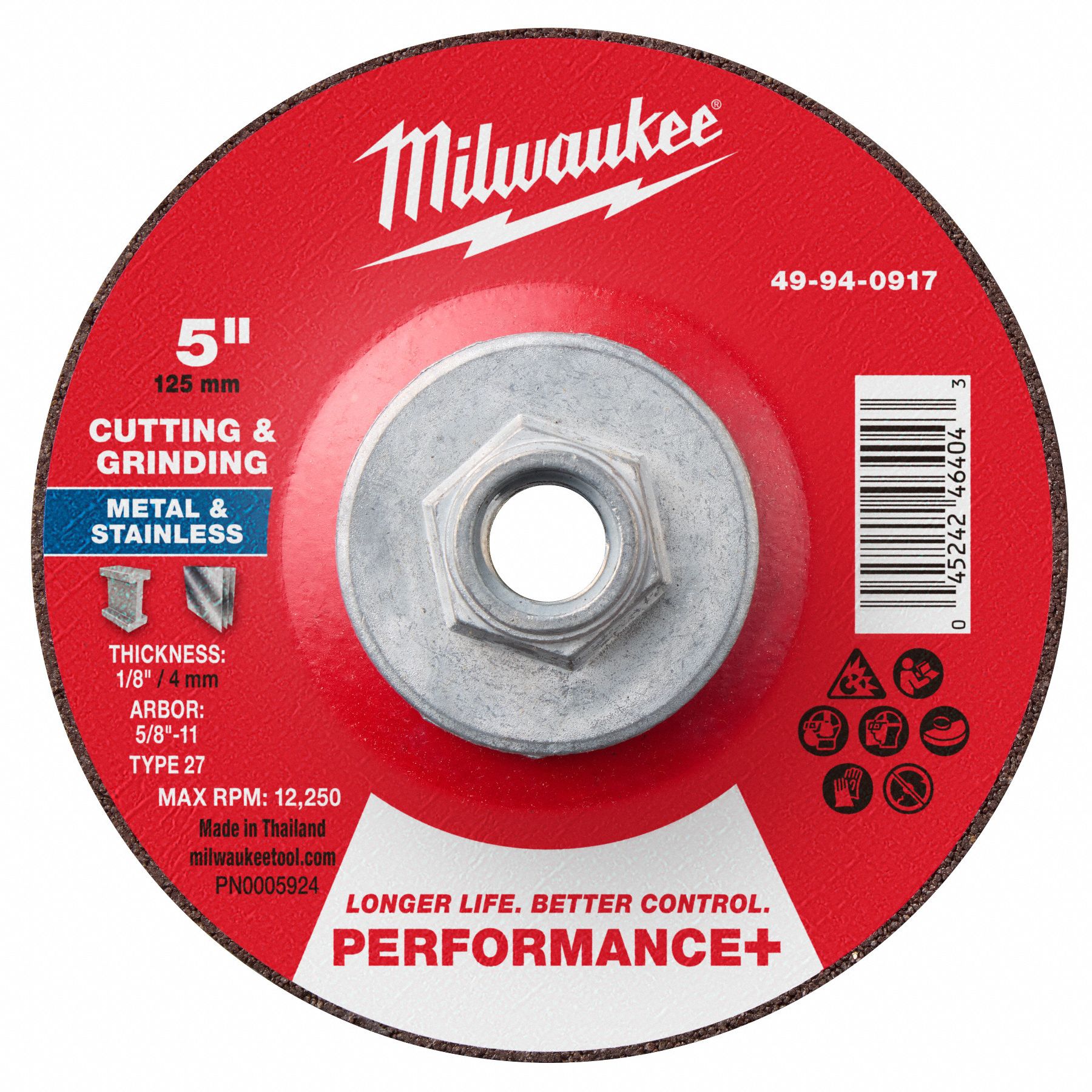 Cut-Off  Grinding Wheel 5 dia.