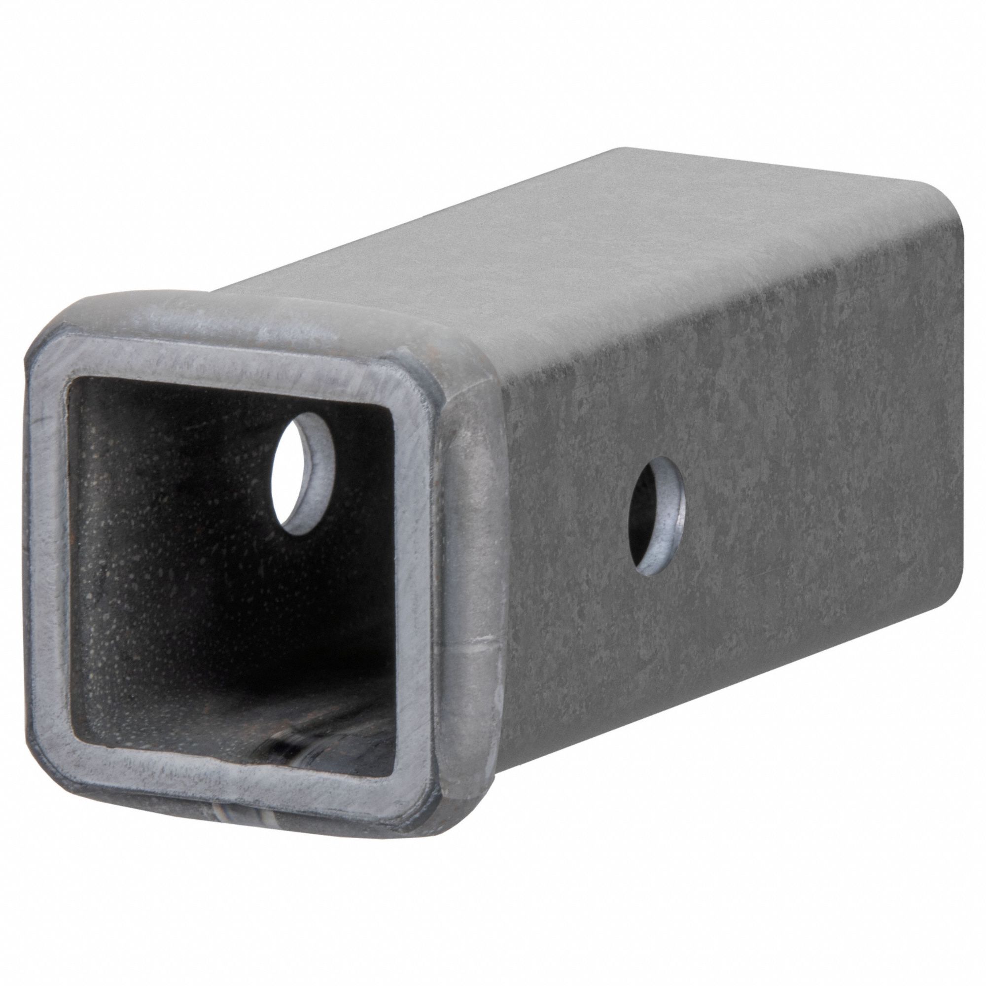 Trailer Receiver Tube: 2 in Compatible Hitch Size, 6 in Overall Lg, 2 1/2 in Overall Wd, Steel