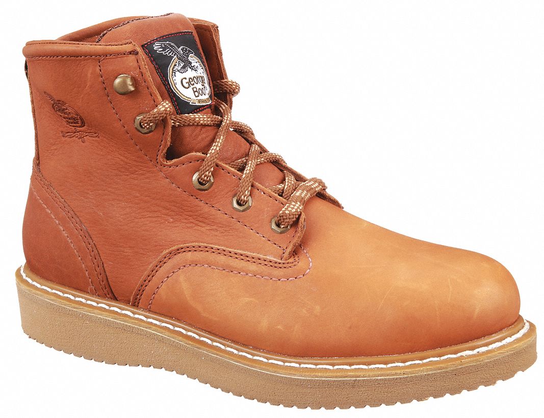 light leather work boots