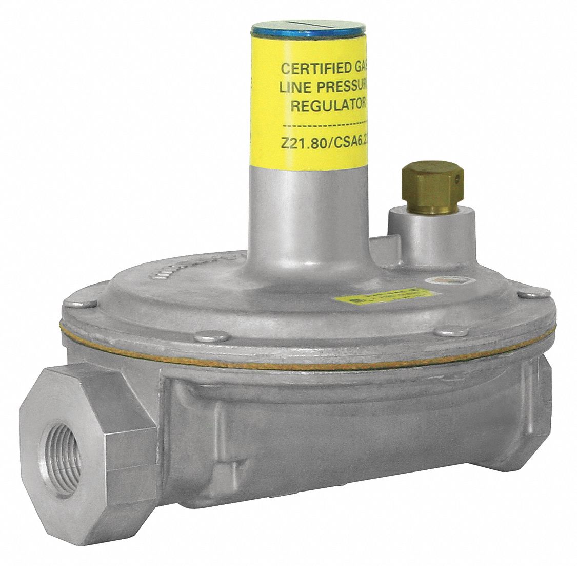 Gas Pressure Regulator: Lever-Acting Line, 3/4 in Pipe Size, Upright, 600,000 BtuH Capacity