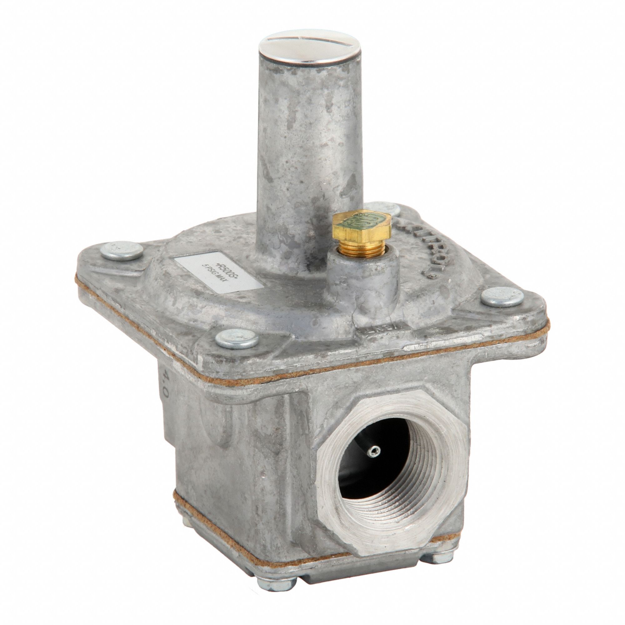 Gas Pressure Regulator: Balanced Valve, 966, 000 BtuH Gas Capacity, Aluminum, NPT x NPT