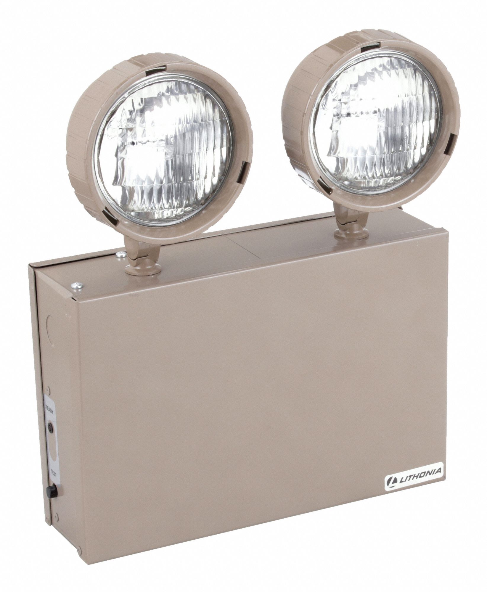 Steel Emergency Light with 25W Lamps and NiCad Battery