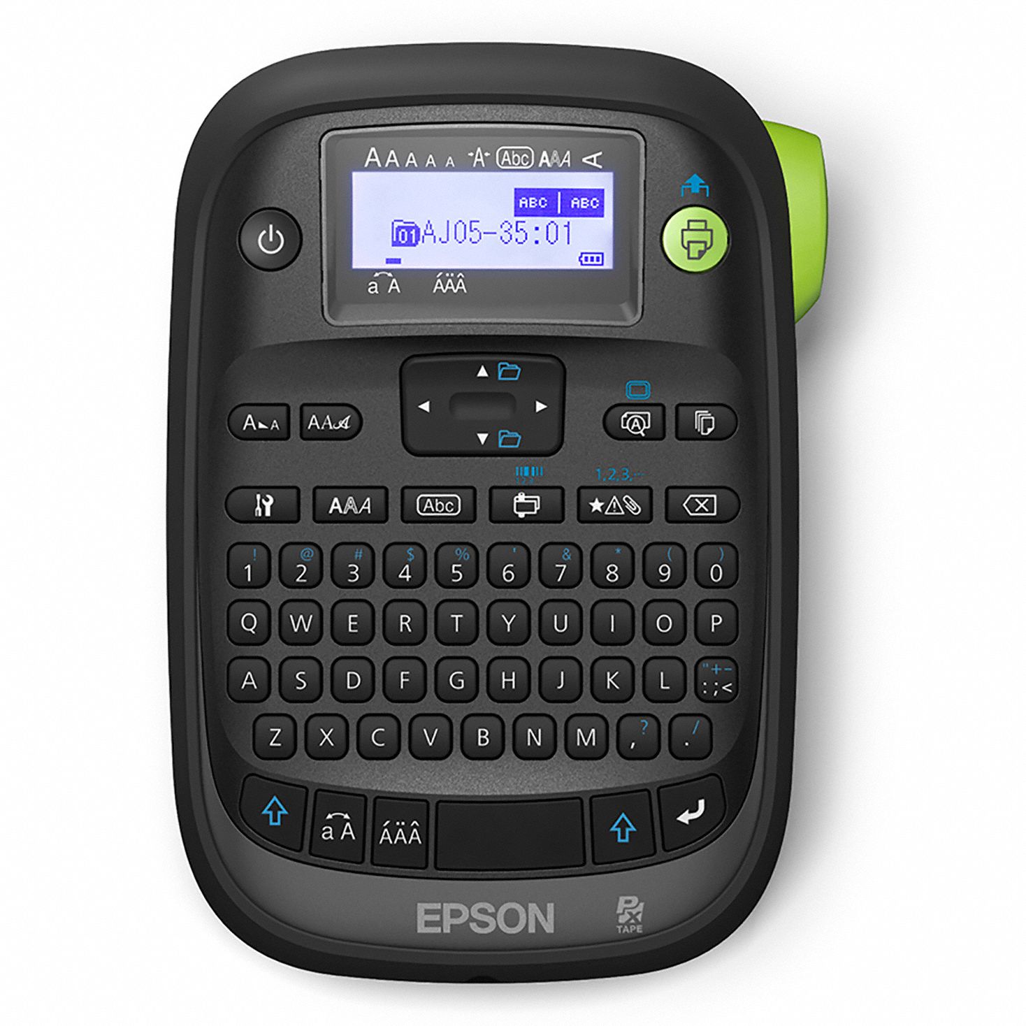 EPSON Portable Label Printer No Wireless Connectivity, 3/4", 180 dpi Printhead Resolution